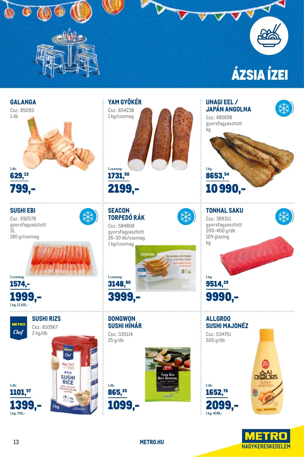 Metro akciós újság Sirha magazin 03.01–03.31 – 13. oldal