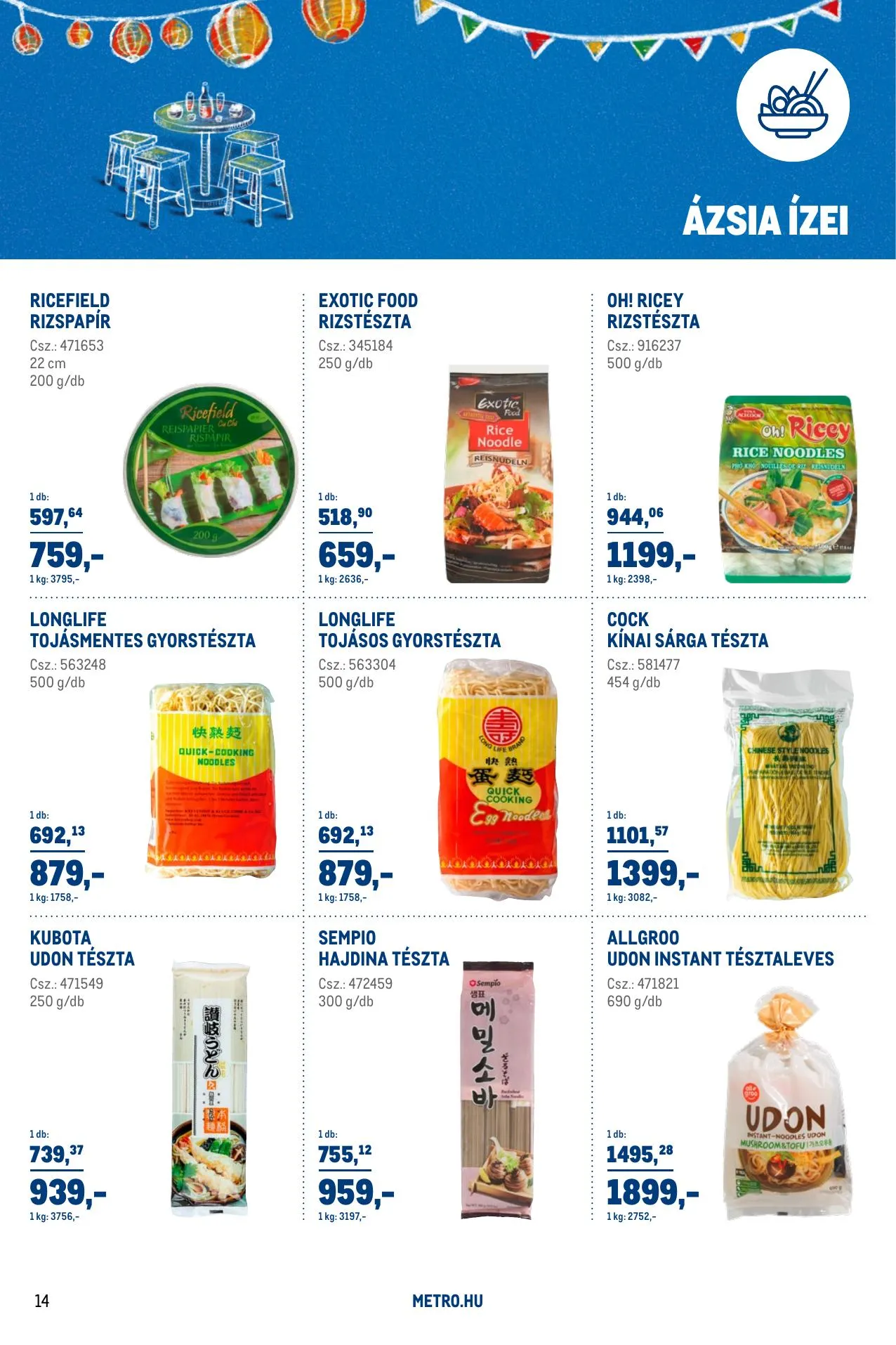 Metro akciós újság Sirha magazin 03.01–03.31 – 14. oldal