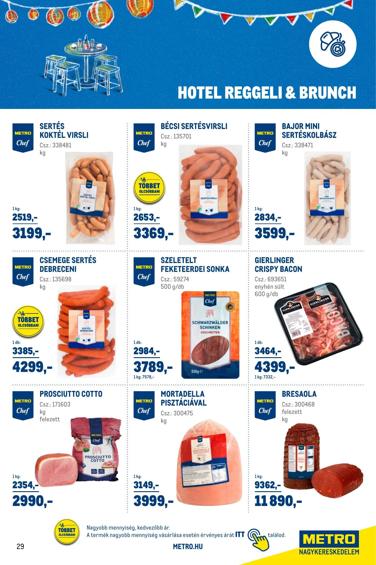 Metro akciós újság Sirha magazin 03.01–03.31 – 29. oldal