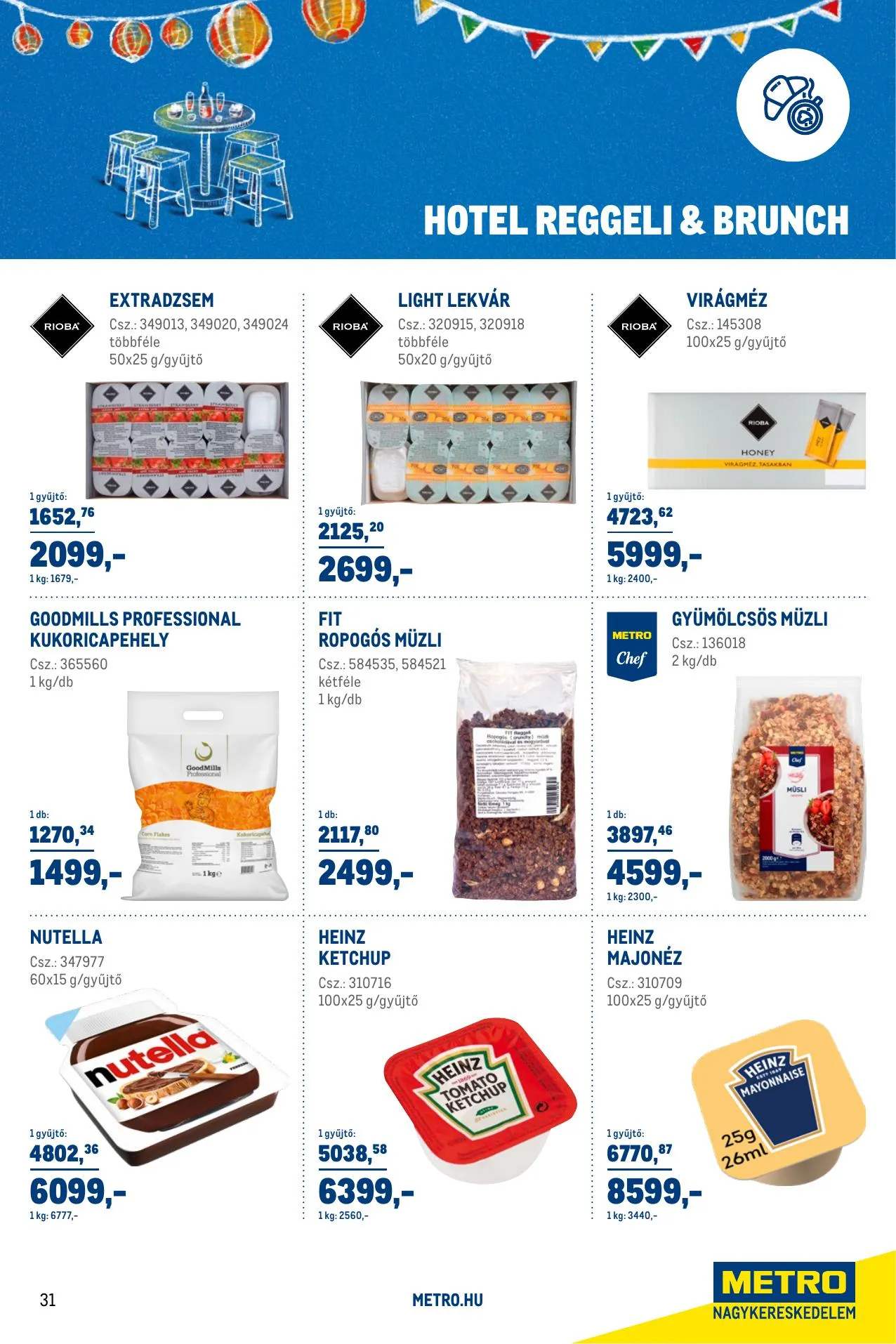 Metro akciós újság Sirha magazin 03.01–03.31 – 31. oldal