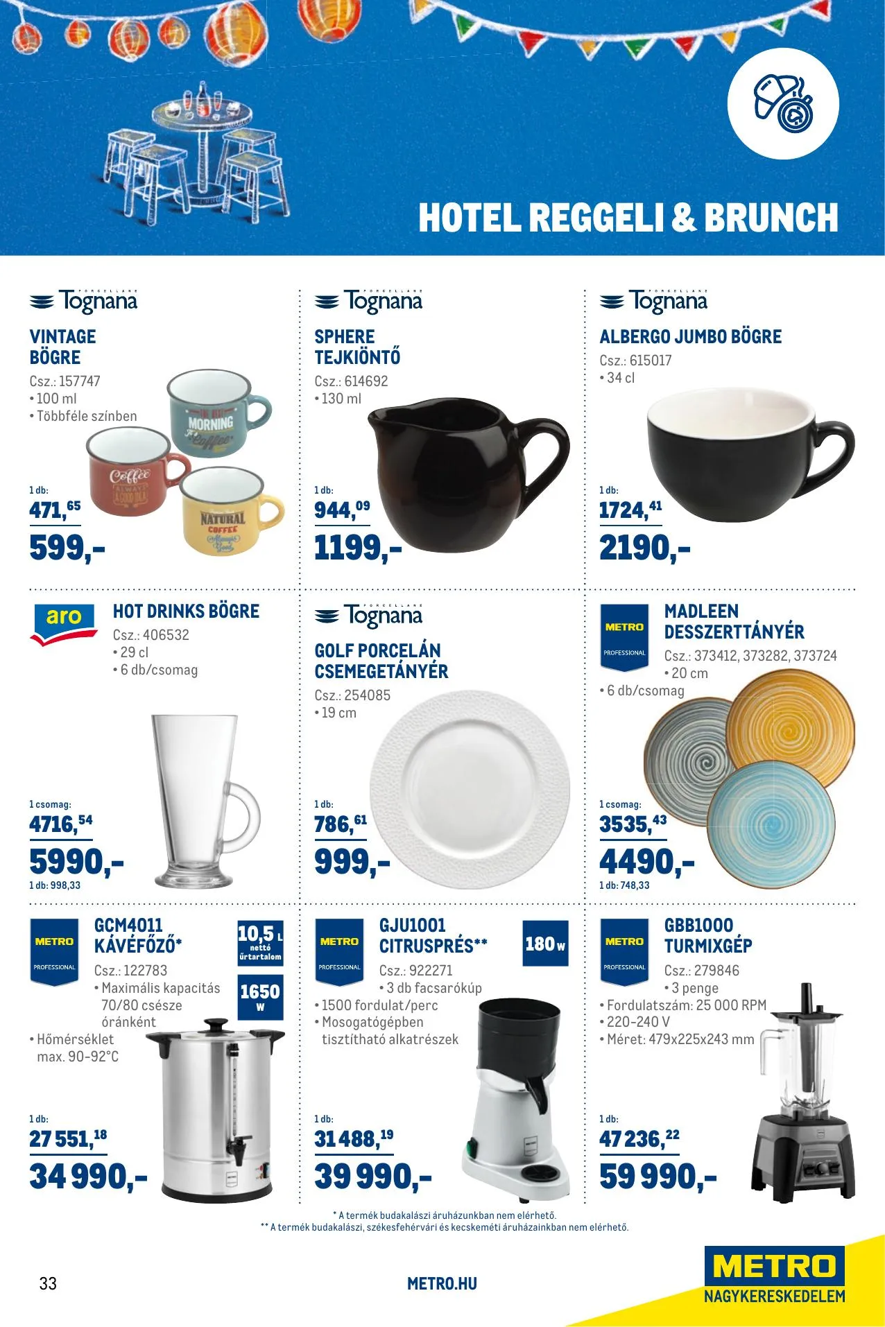 Metro akciós újság Sirha magazin 03.01–03.31 – 33. oldal