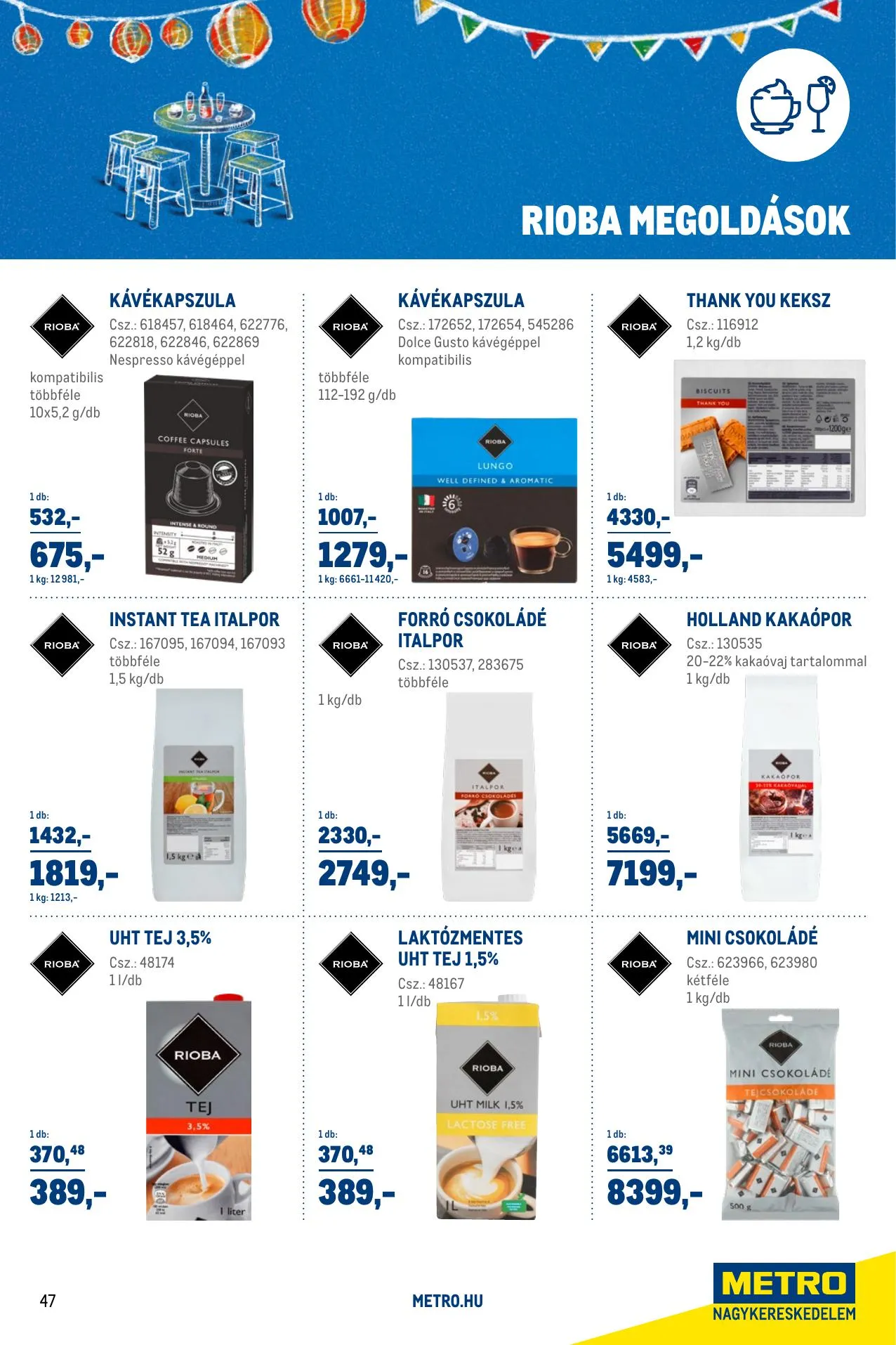 Metro akciós újság Sirha magazin 03.01–03.31 – 47. oldal