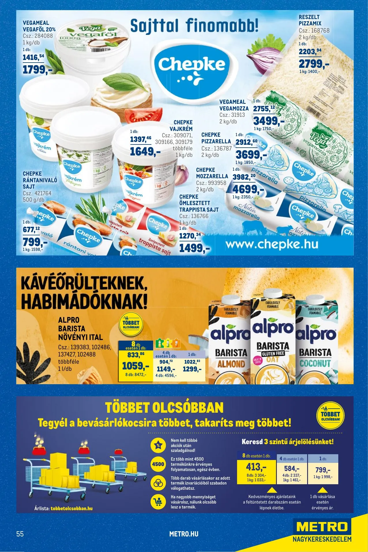 Metro akciós újság Sirha magazin 03.01–03.31 – 55. oldal