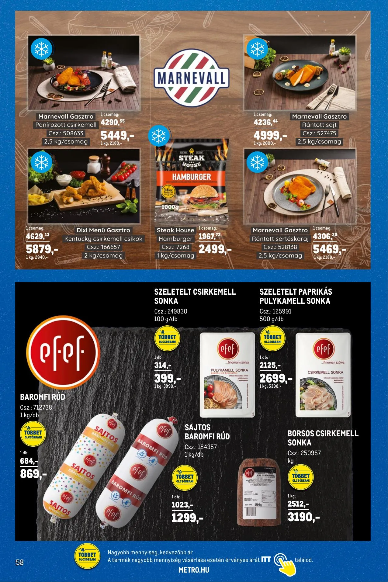 Metro akciós újság Sirha magazin 03.01–03.31 – 58. oldal