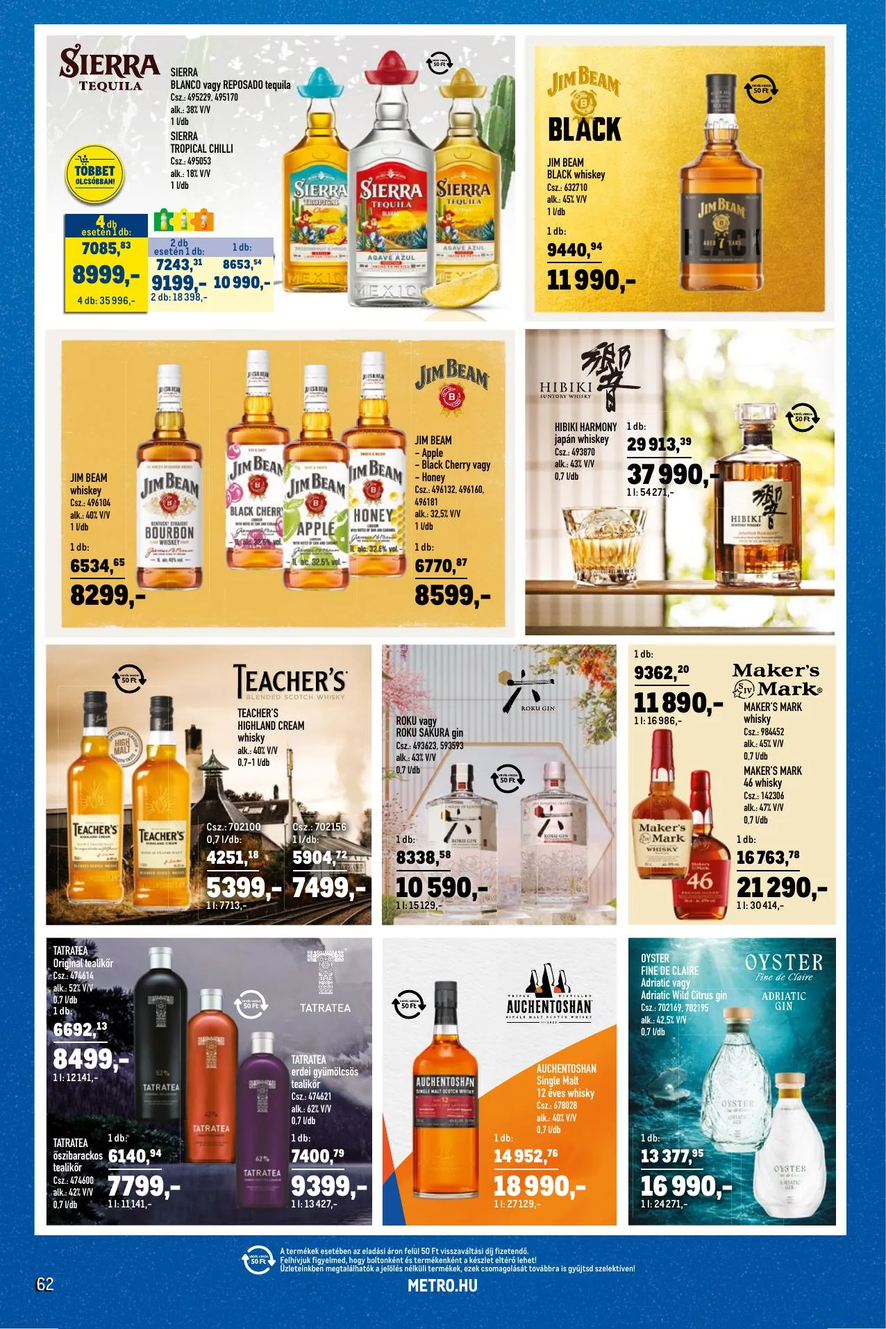 Metro akciós újság Sirha magazin 03.01–03.31 – 62. oldal
