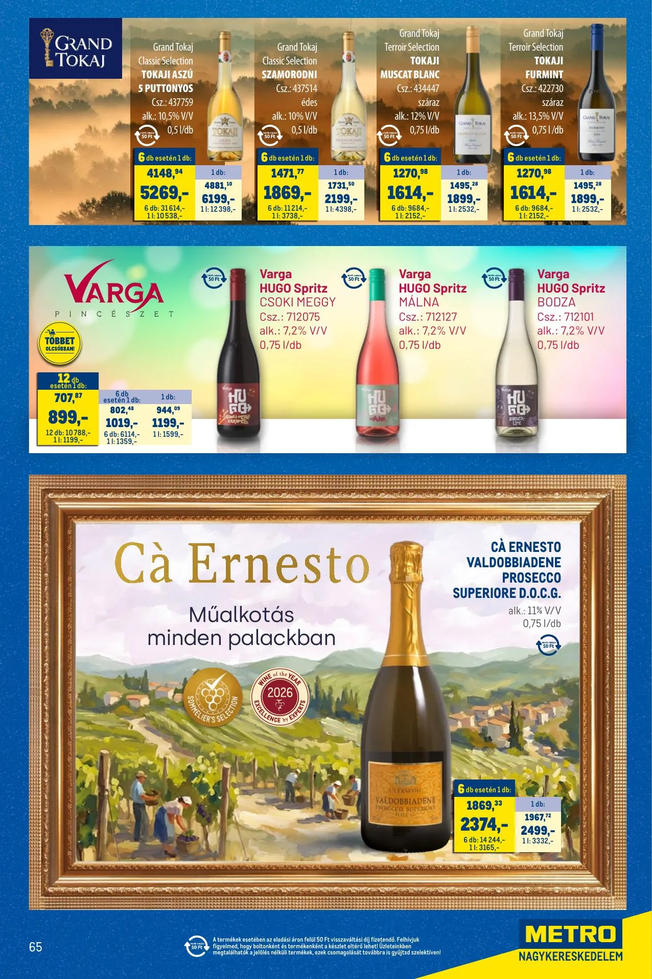 Metro akciós újság Sirha magazin 03.01–03.31 – 65. oldal