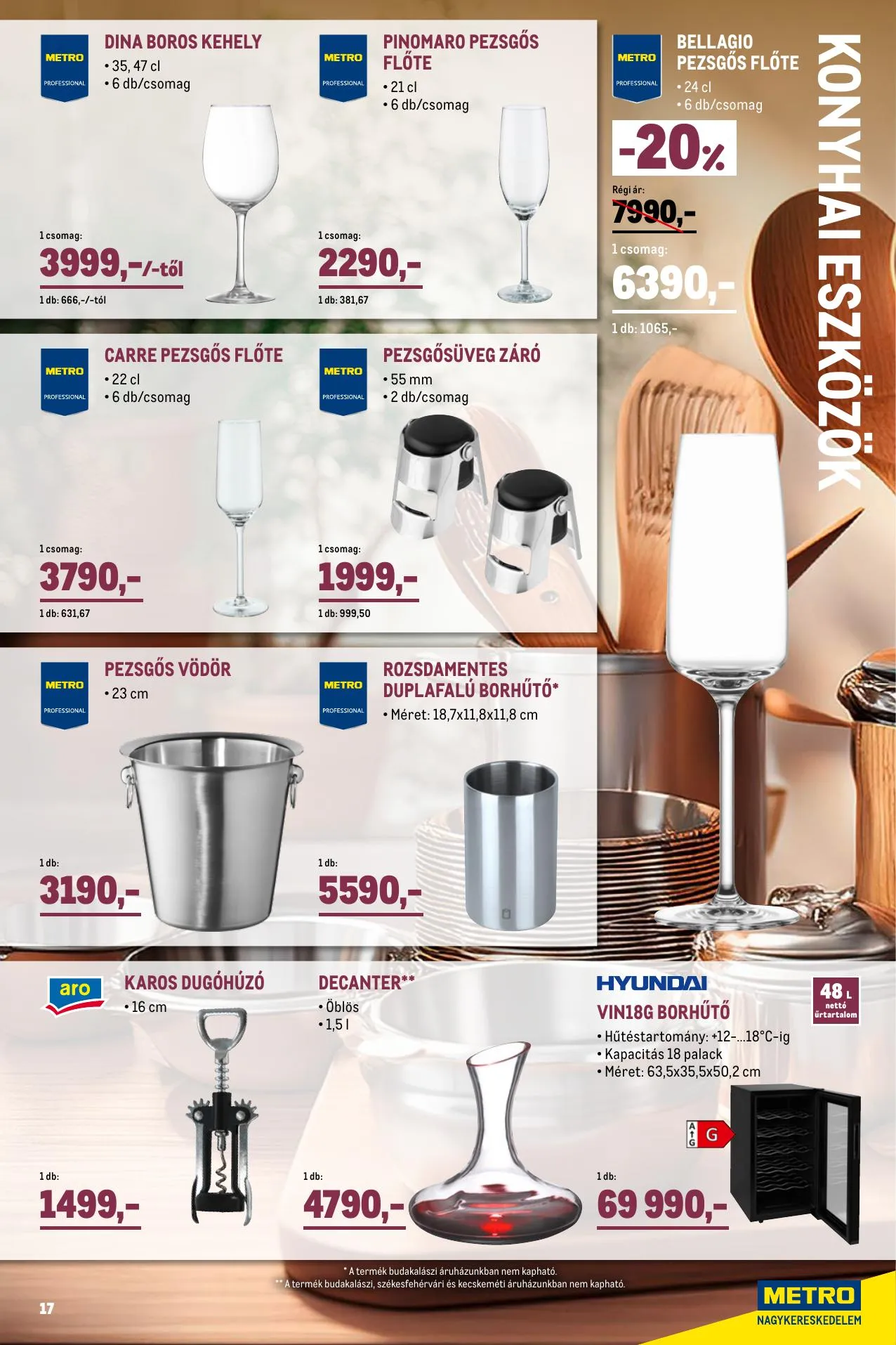 Metro akciós újság Tavaszi borkatalogus 04.01–04.30 – 17. oldal
