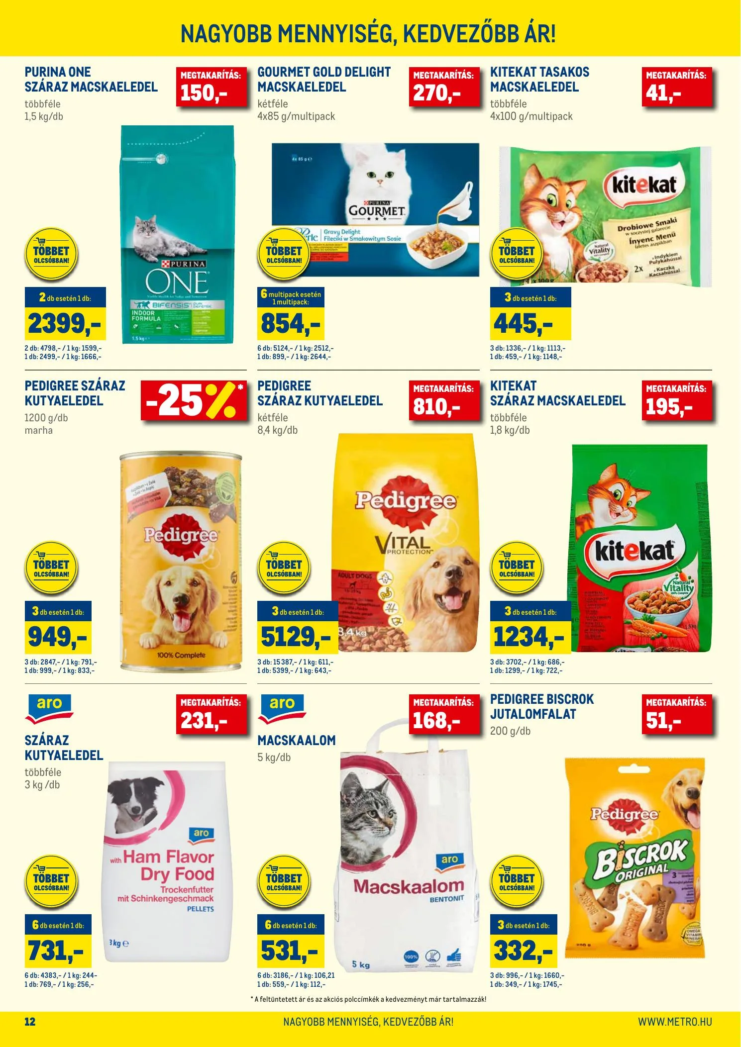 Metro akciós újság Tobbet Olcsobban 02.17–03.02 – 12. oldal