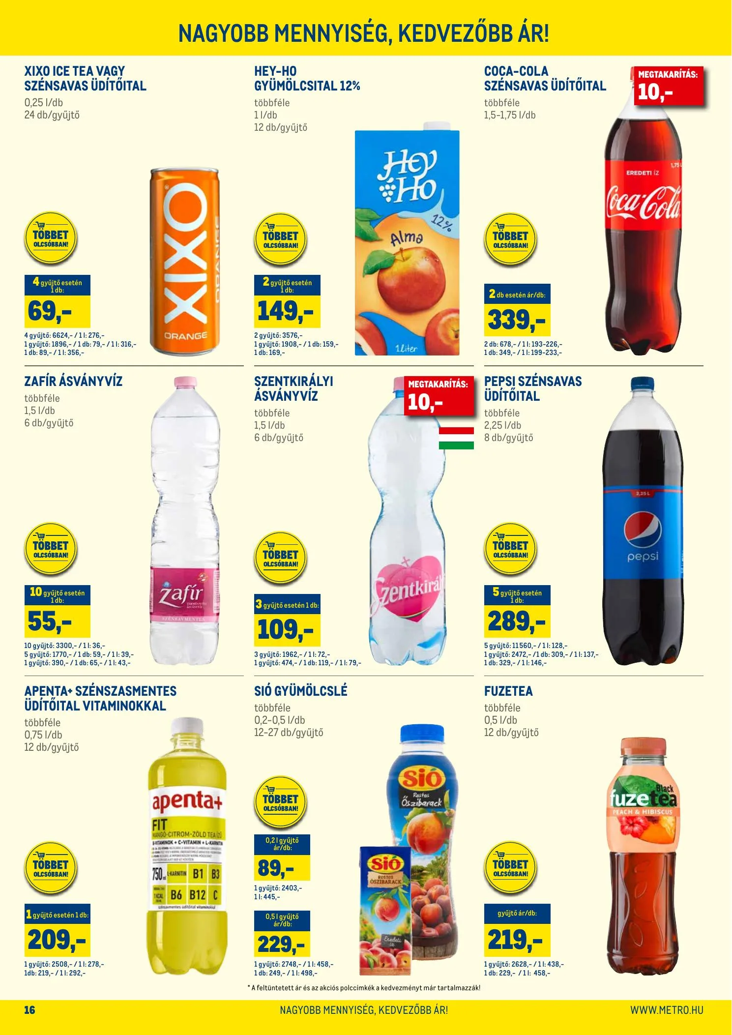 Metro akciós újság Tobbet Olcsobban 02.17–03.02 – 16. oldal