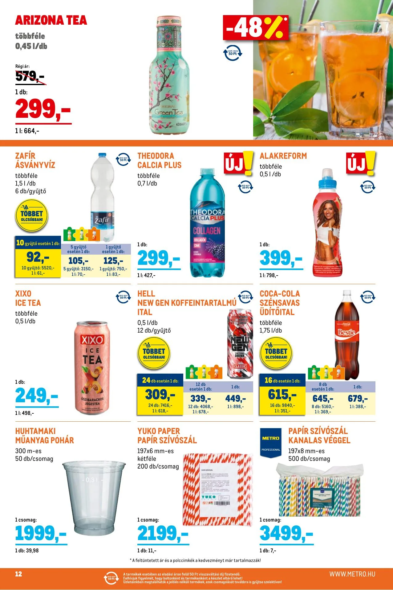 Metro akciós újság Udito 07.01–07.31 – 12. oldal