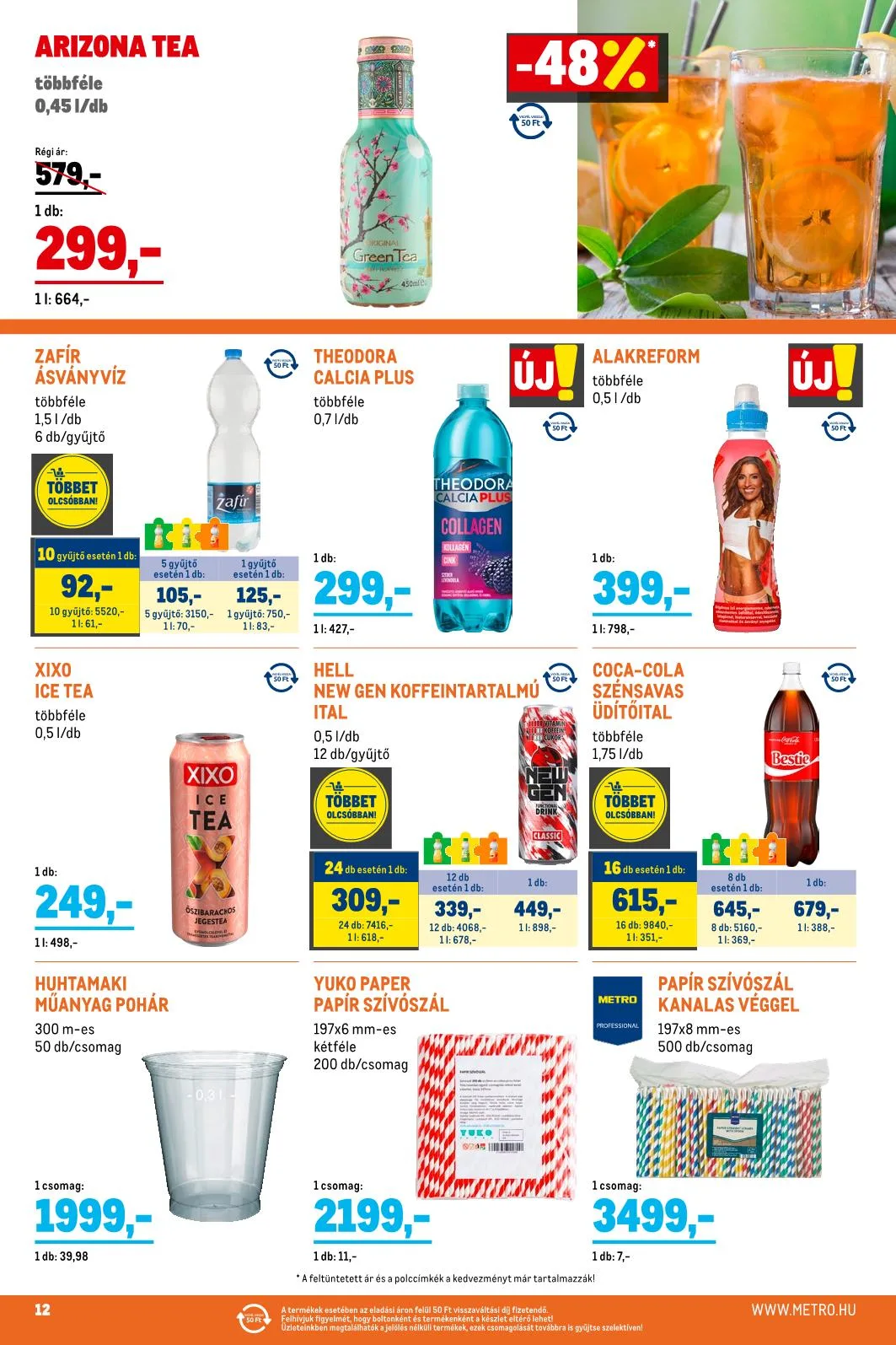 Metro akciós újság Udito 08.01–08.31 – 4. oldal