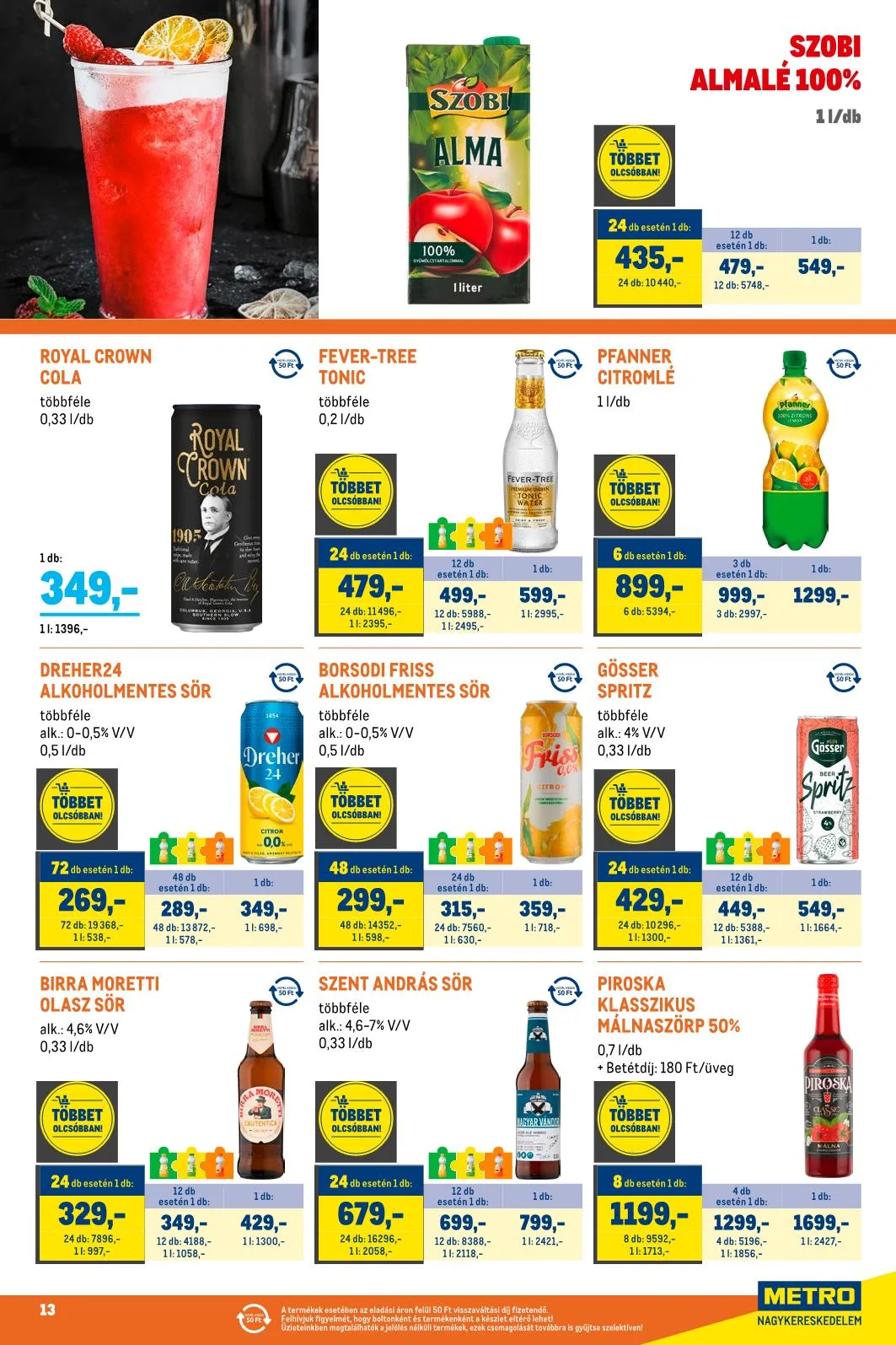 Metro akciós újság Udito 08.01–08.31 – 5. oldal