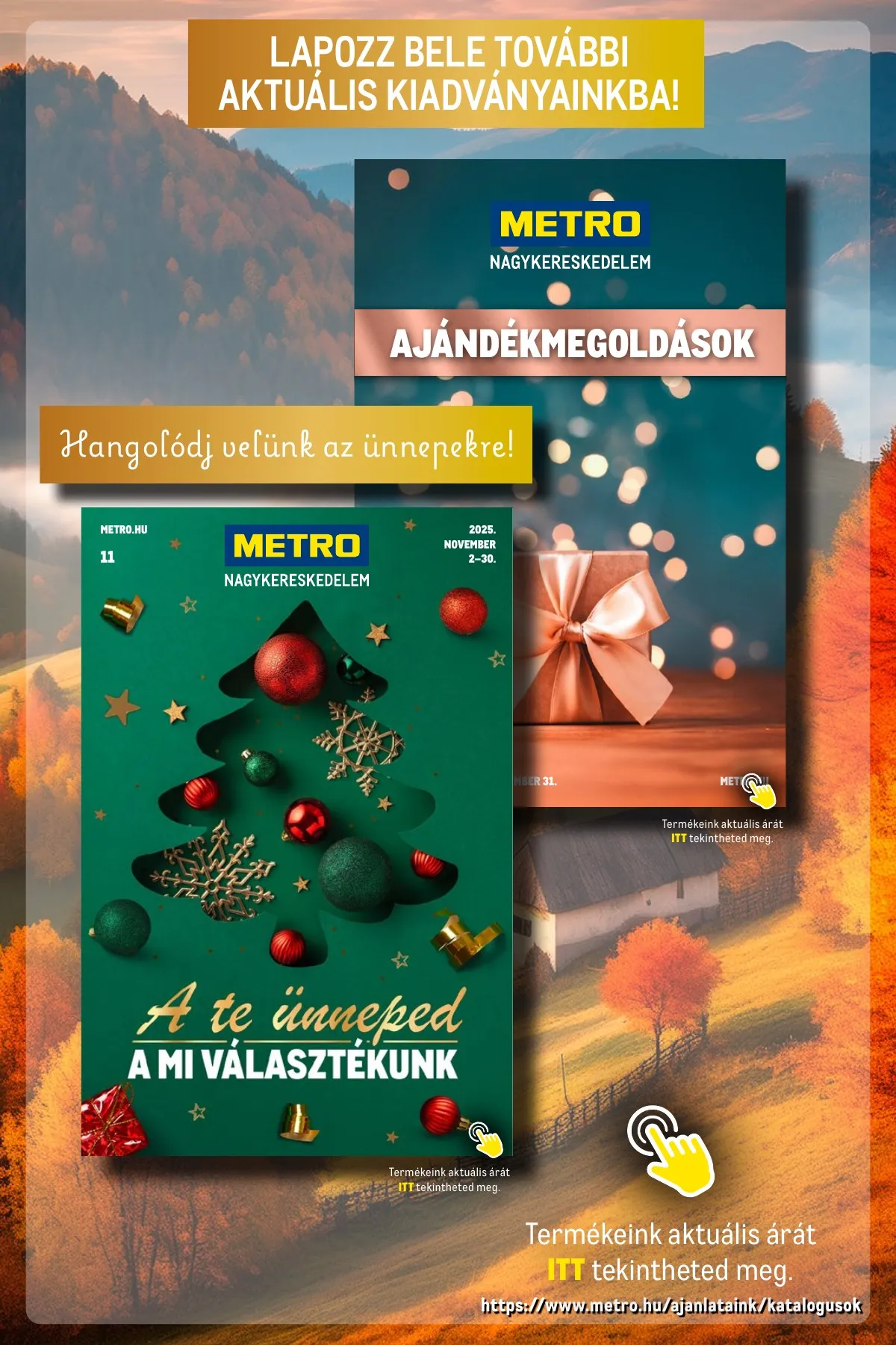 Metro akciós újság Unnepi italok 11.02–11.30 – 23. oldal