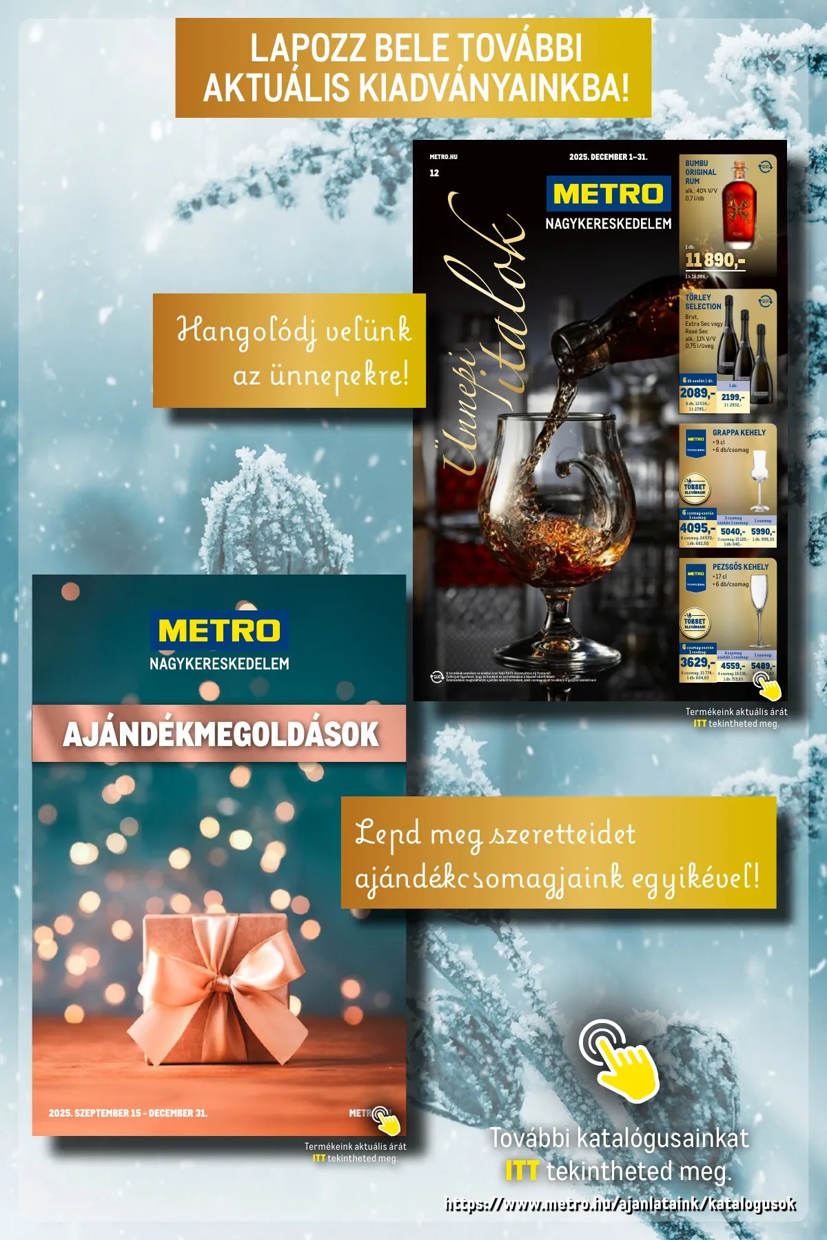 Metro akciós újság Unnepi katalógus 12.01–12.31 – 56. oldal