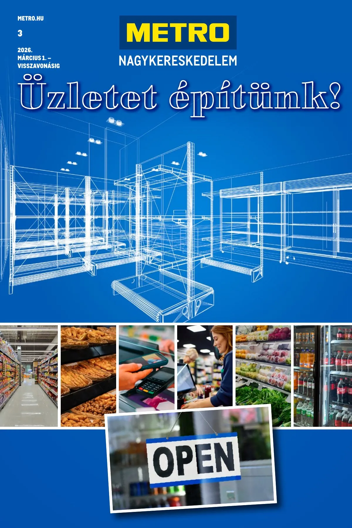 Metro akciós újság Uzletet epitunk 03.01–03.01