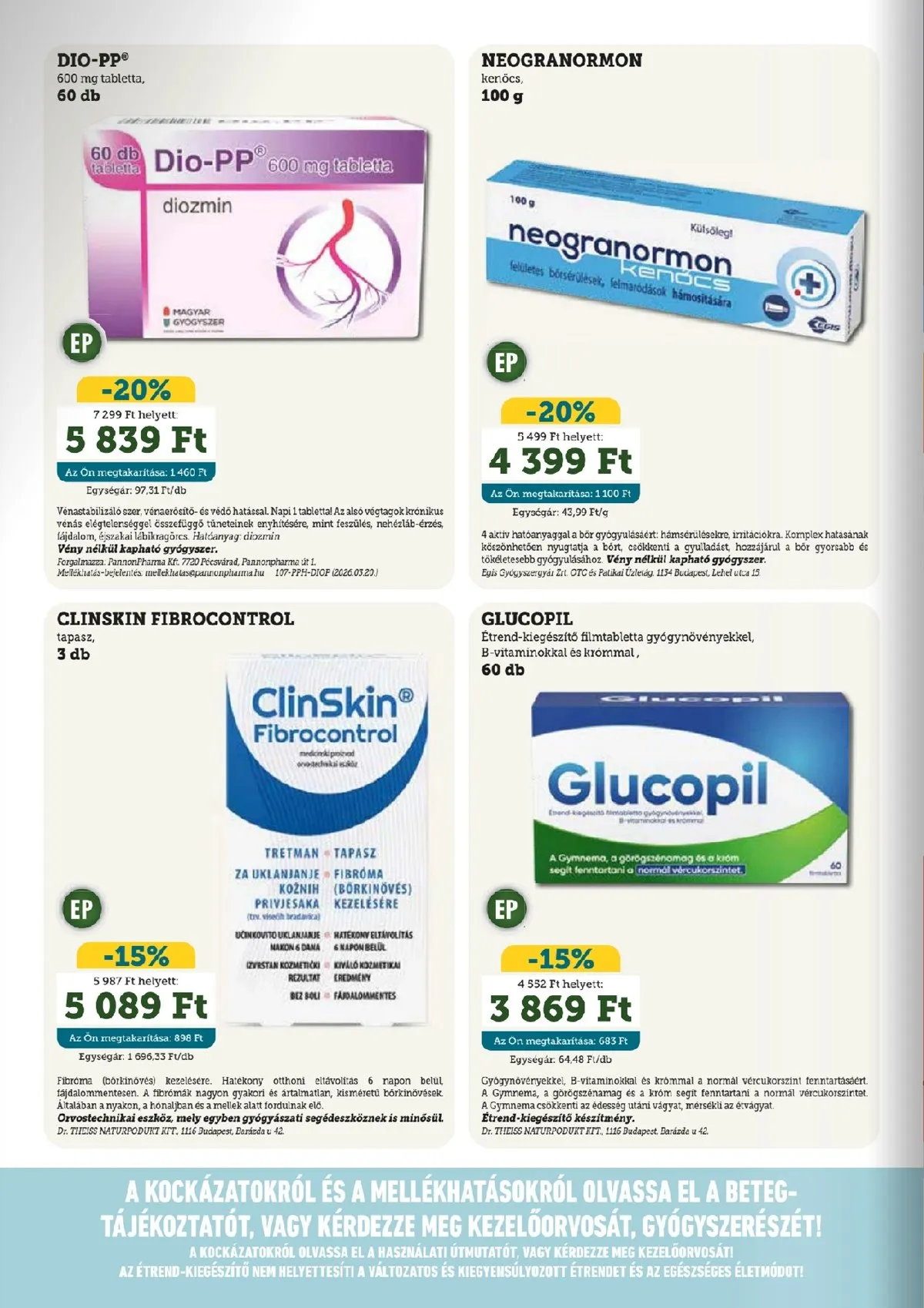 Mosoly akciós újság Patikak 05.01–05.31 – 4. oldal