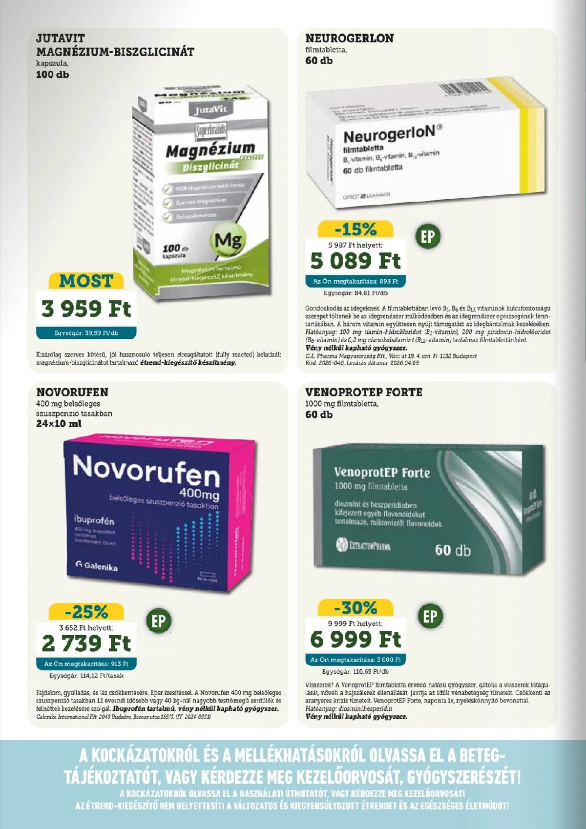 Mosoly akciós újság Patikak 05.01–05.31 – 6. oldal
