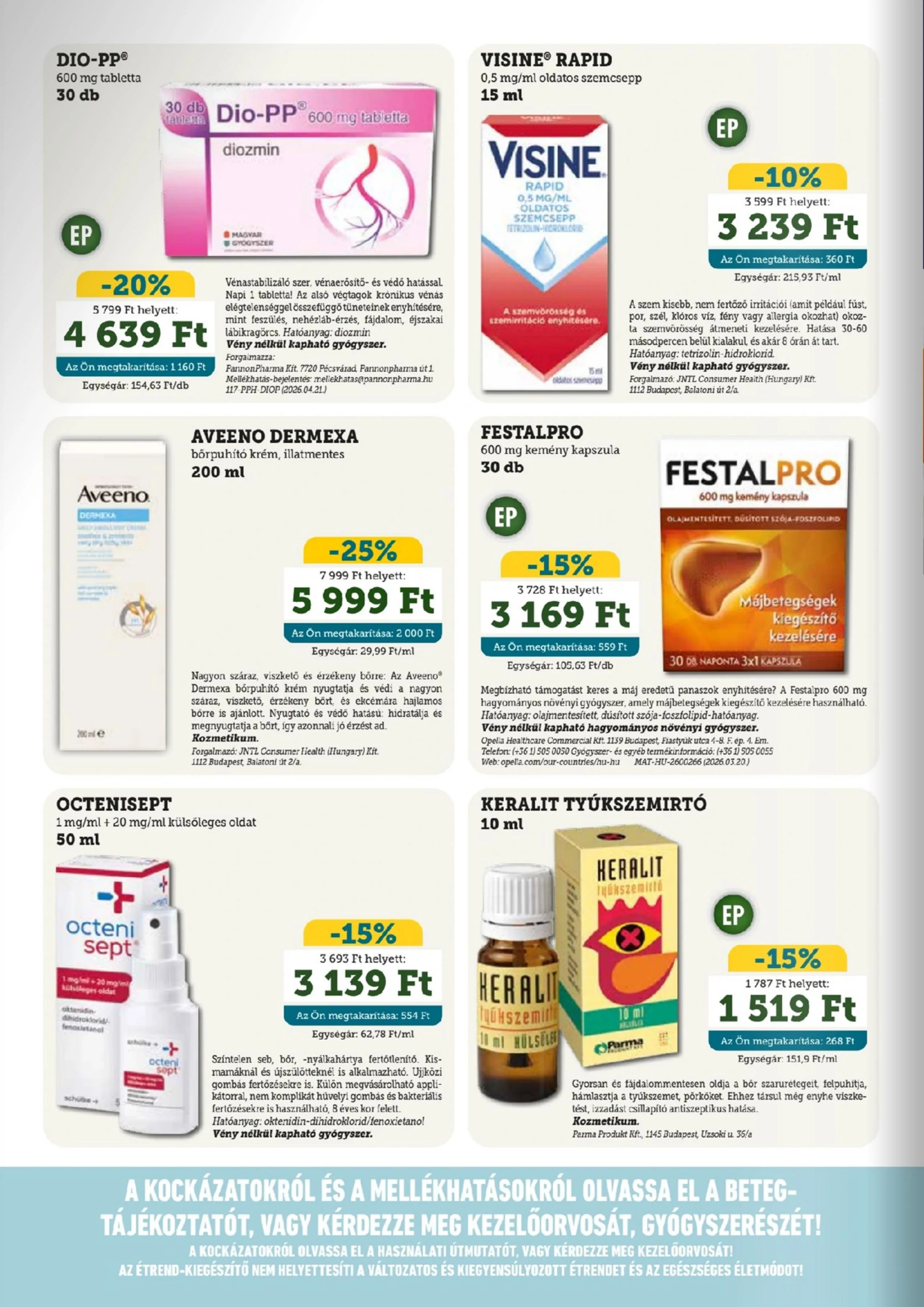 Mosoly akciós újság Patikak 06.01–06.30 – 4. oldal