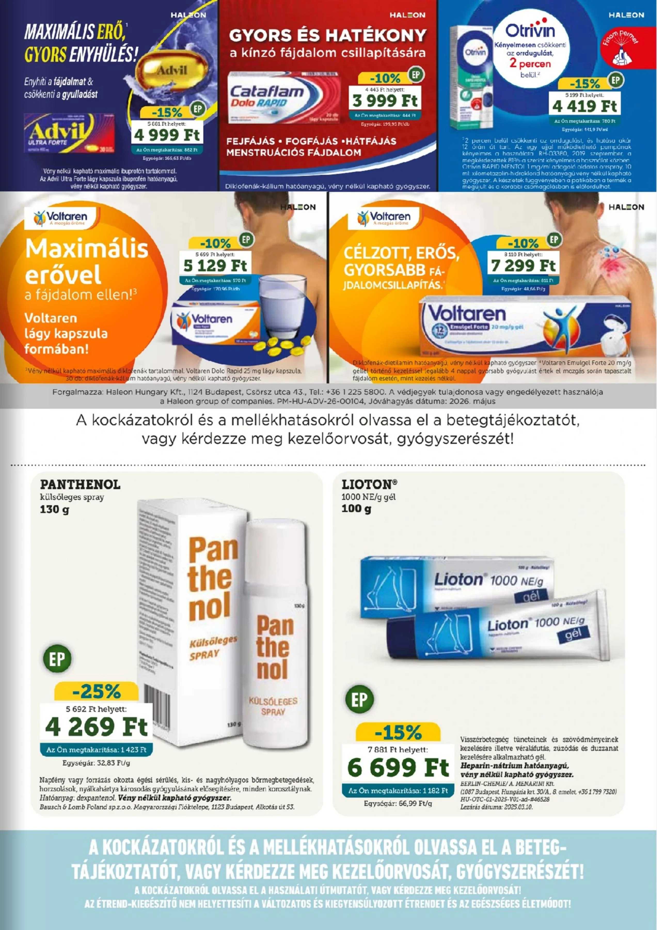 Mosoly akciós újság Patikak 06.01–06.30 – 5. oldal