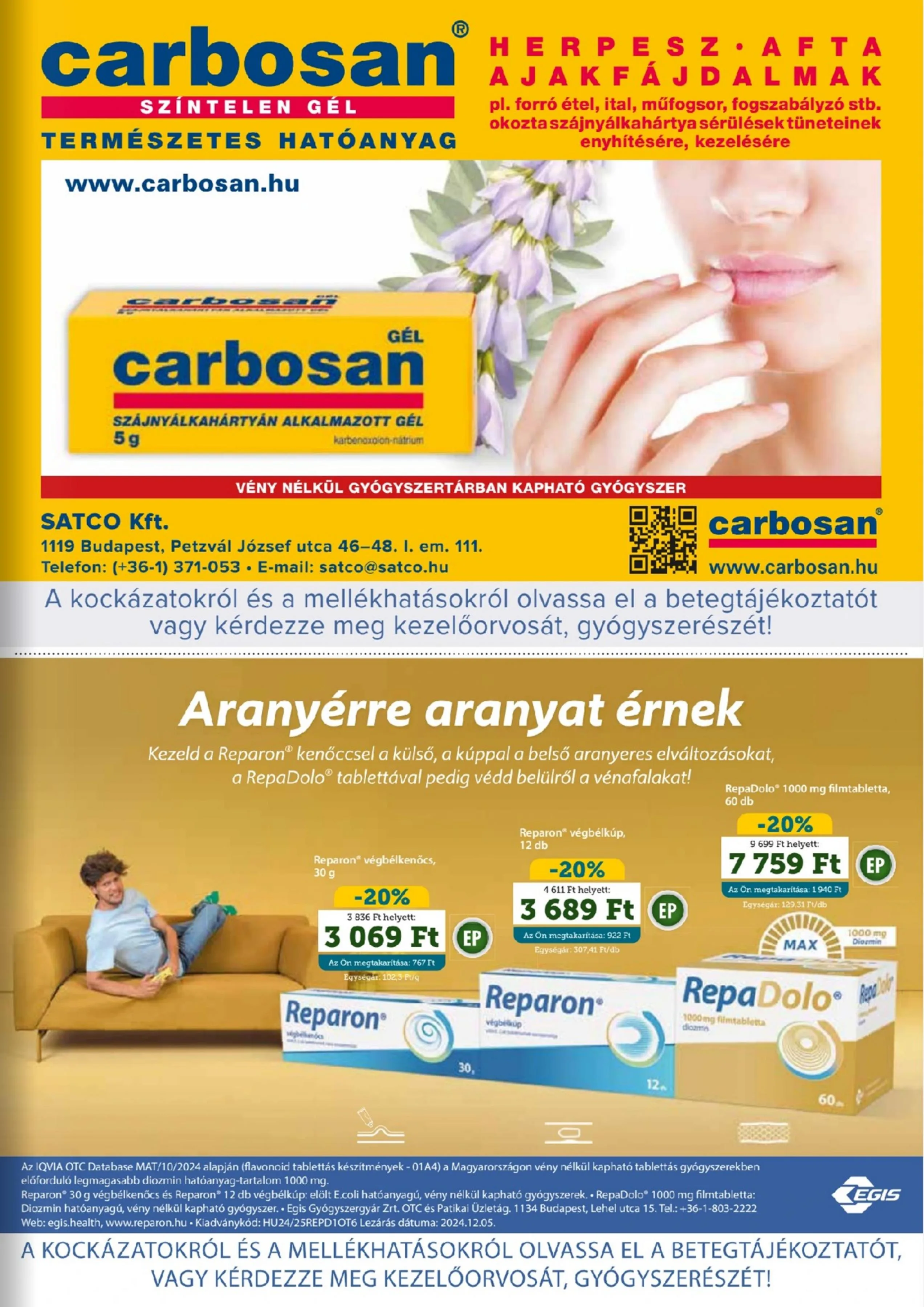 Mosoly akciós újság Patikak 07.01–07.31 – 3. oldal