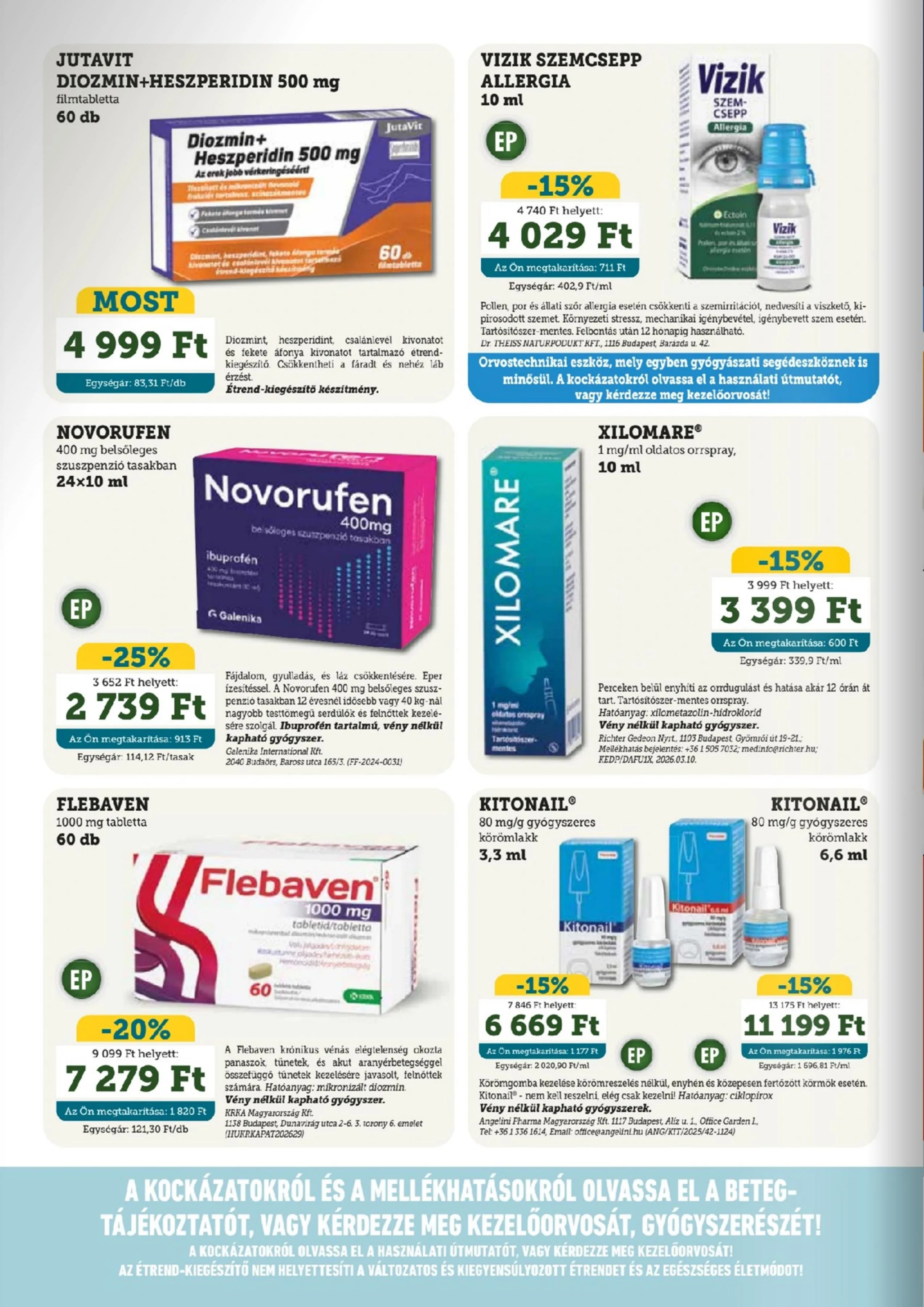 Mosoly akciós újság Patikak 07.01–07.31 – 4. oldal