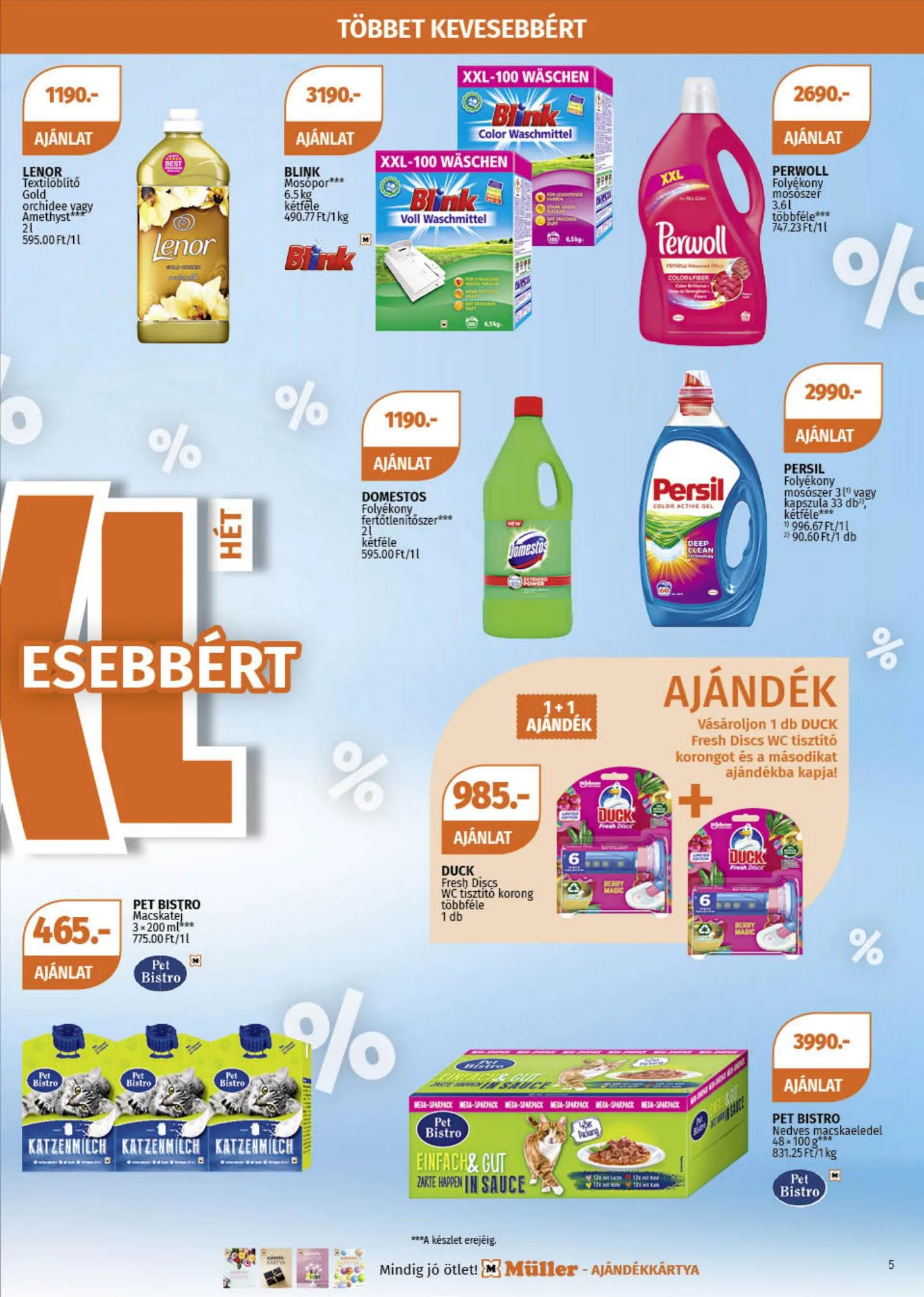Müller akciós újság 01.14–01.20 – 5. oldal