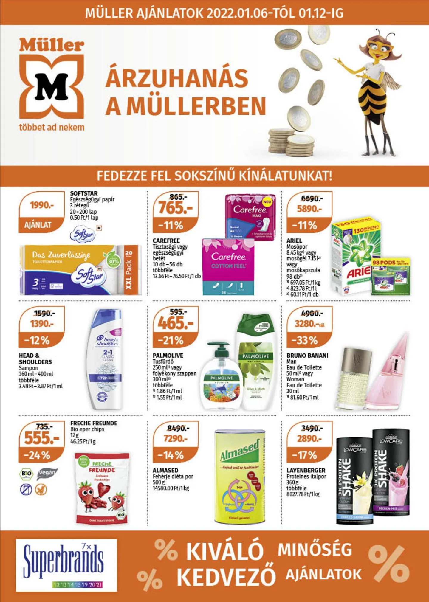 Müller akciós újság 01.06–01.12