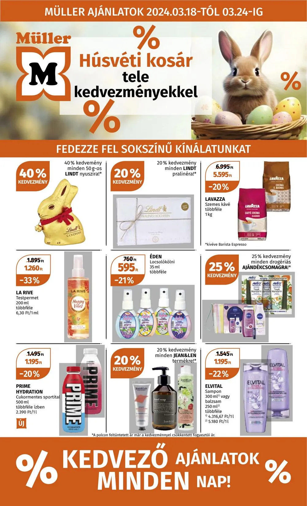 Müller akciós újság 03.18–03.24