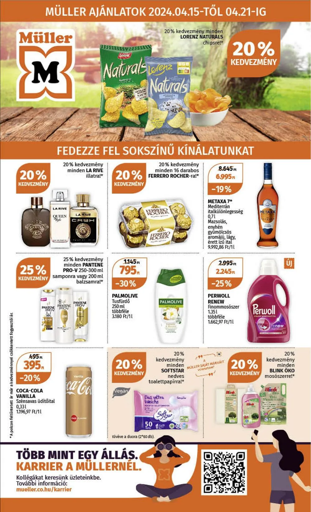 Müller akciós újság 04.15–04.21