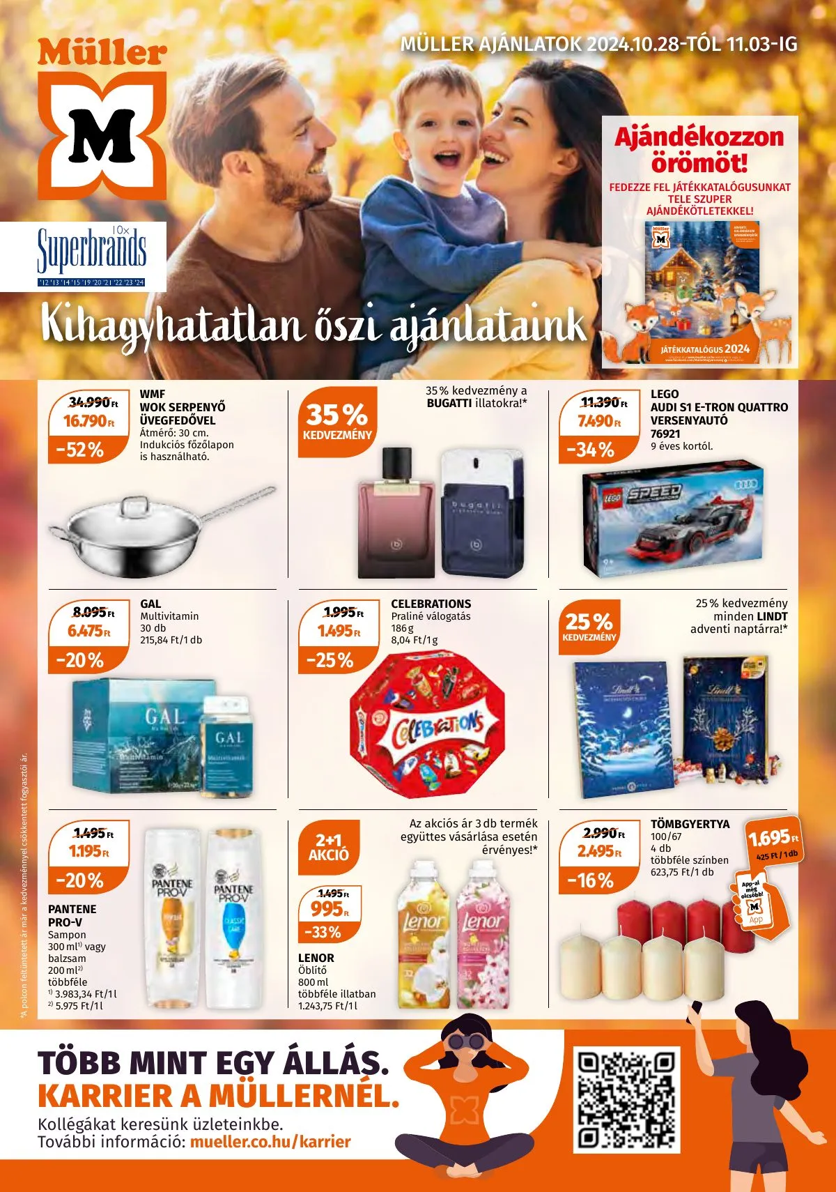Müller akciós újság 10.28–11.03