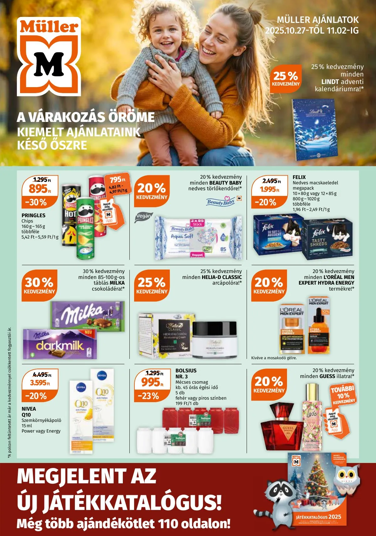 Müller akciós újság 10.27–11.02