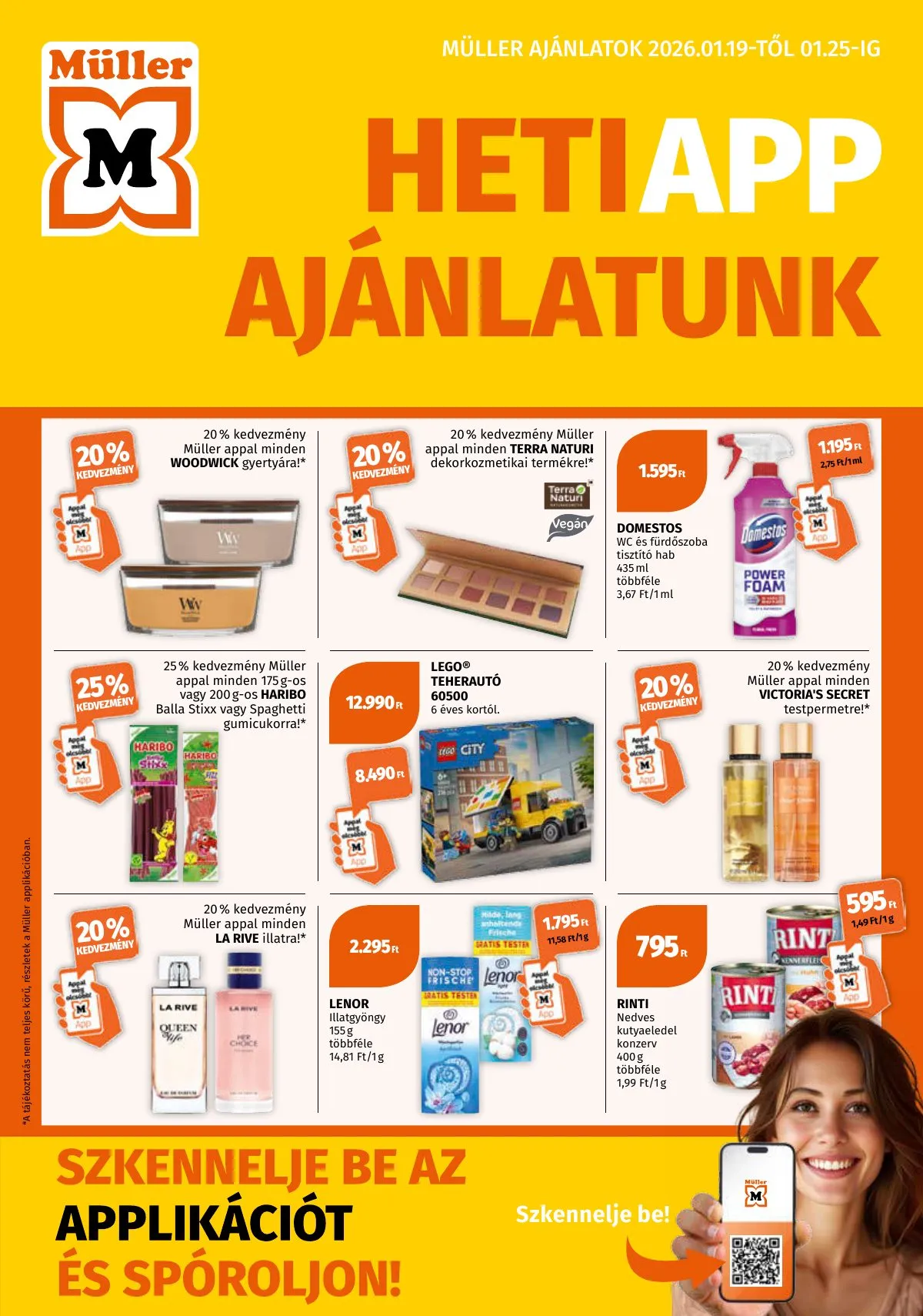 Müller akciós újság 01.19–01.25