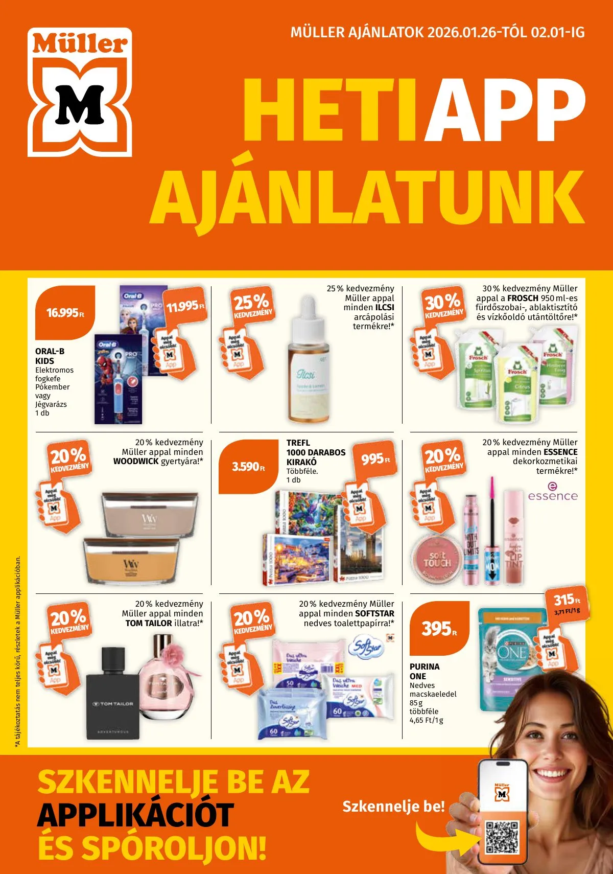 Müller akciós újság 01.26–02.01