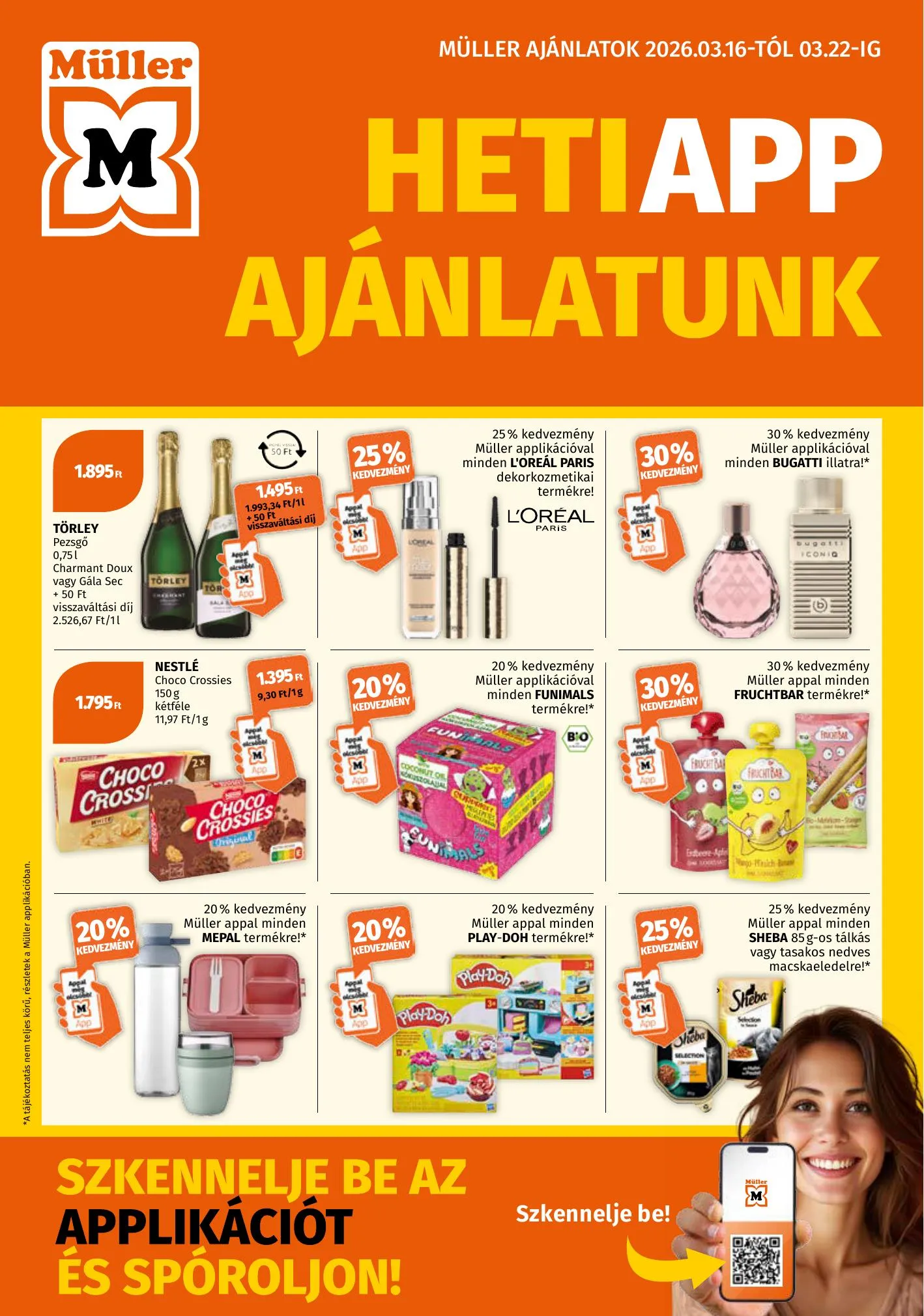 Müller akciós újság 03.16–03.22