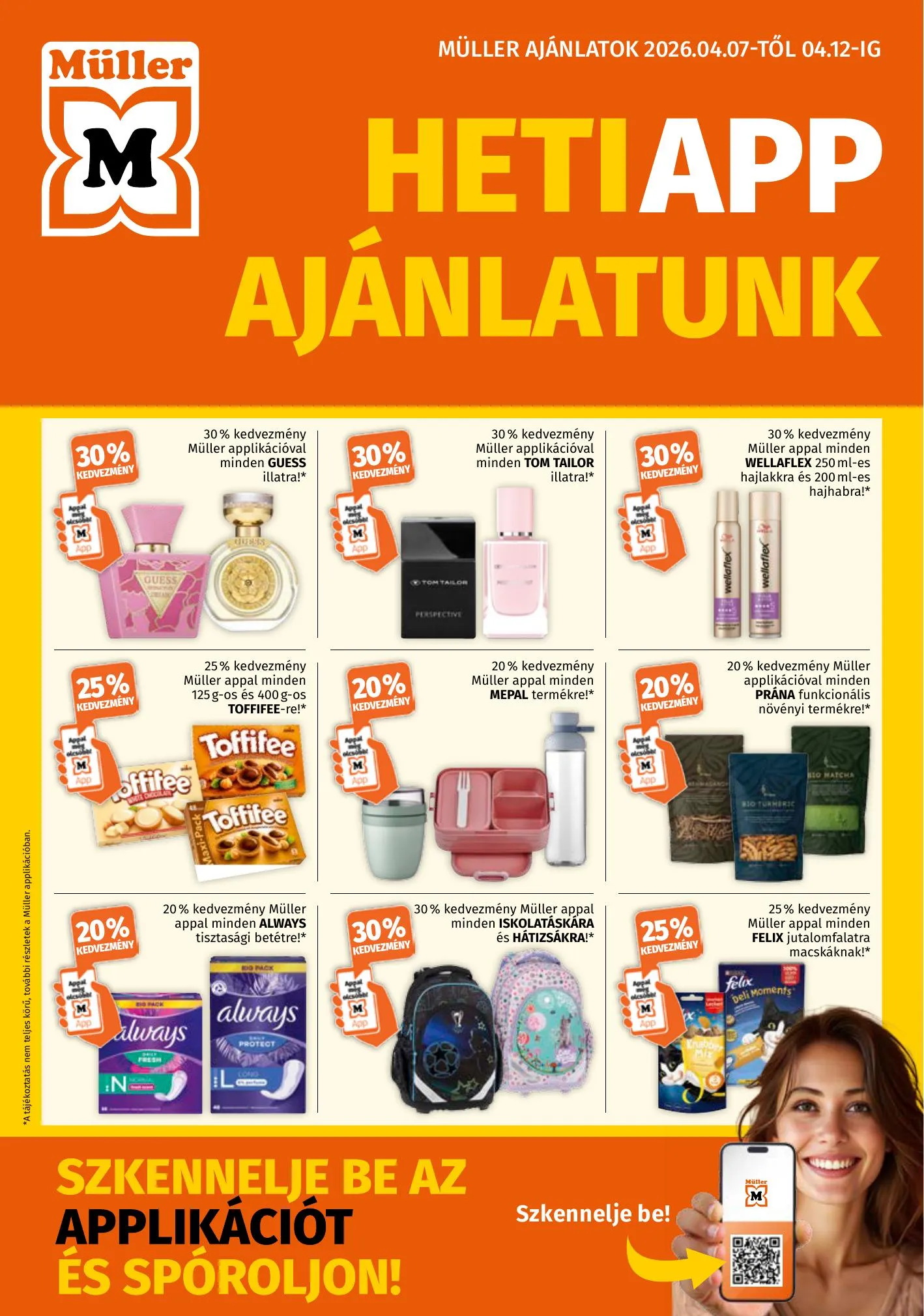 Müller akciós újság 04.07–04.12