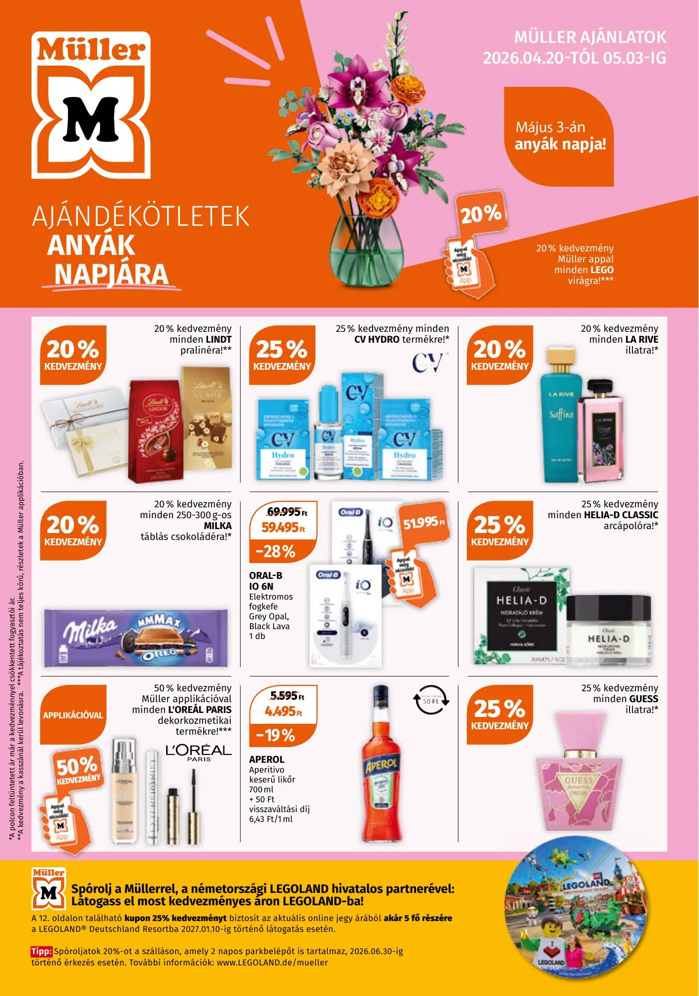 Müller akciós újság 04.20–05.04