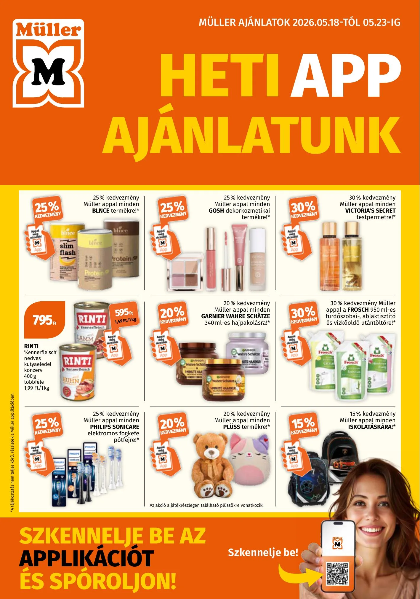 Müller akciós újság 05.18–05.23