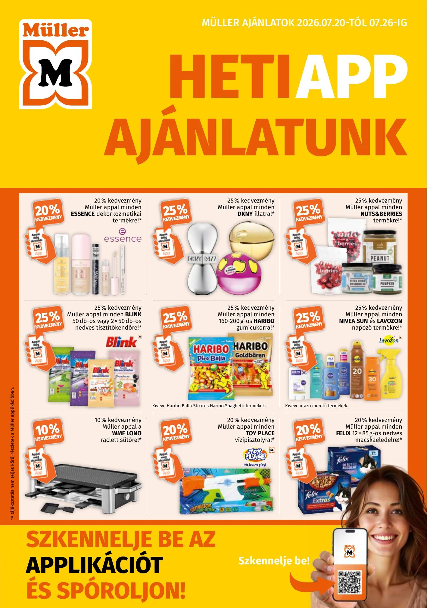 Müller akciós újság 07.20–07.26