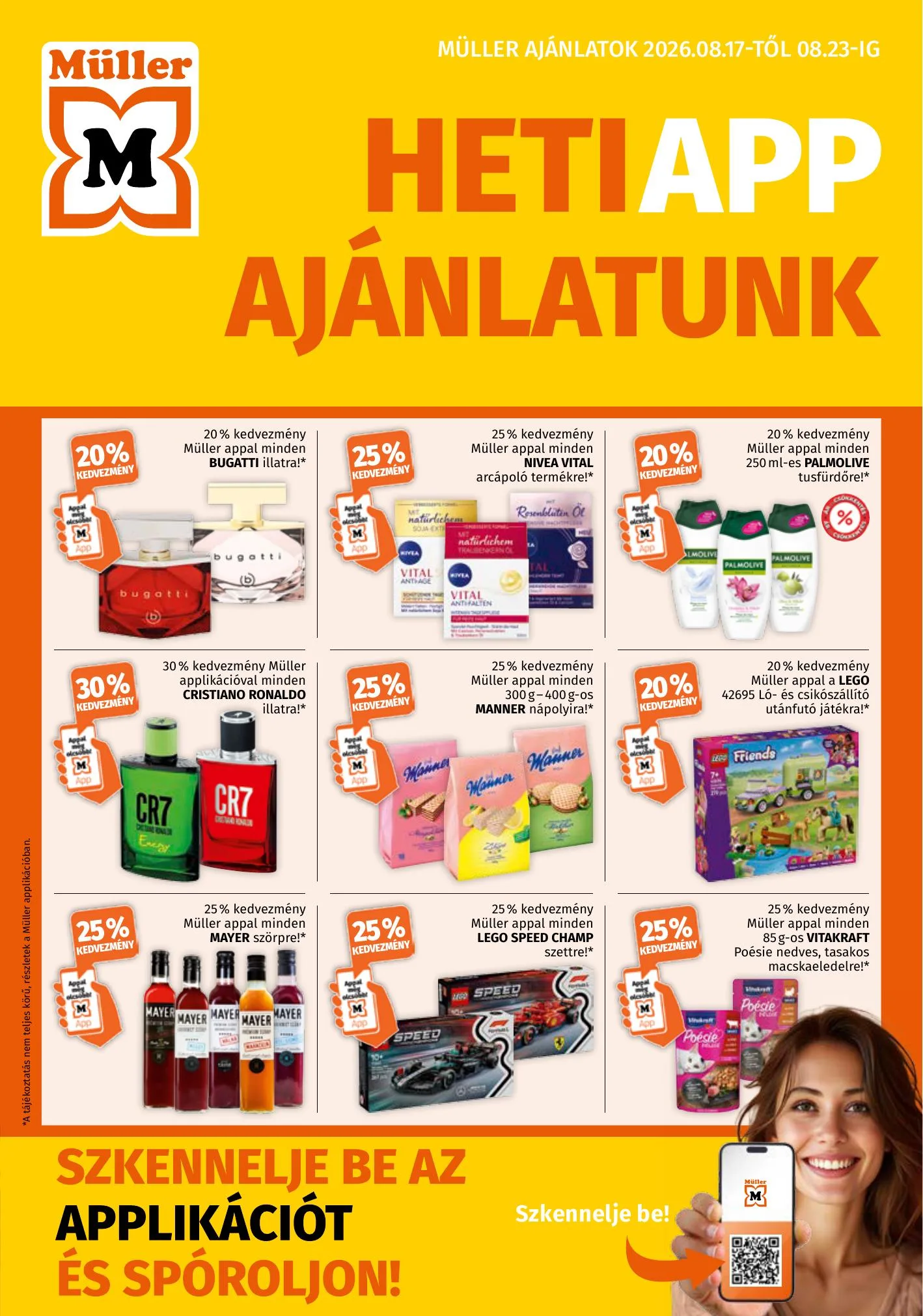 Müller akciós újság 08.17–08.23