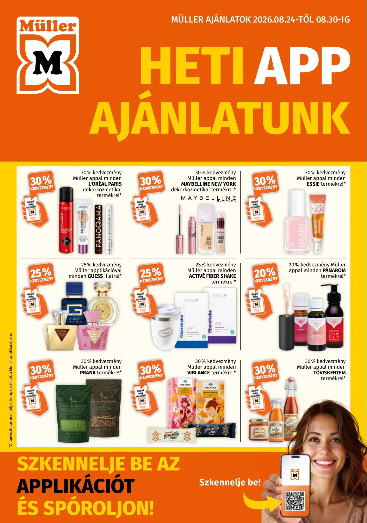 Müller akciós újság 08.24–08.30