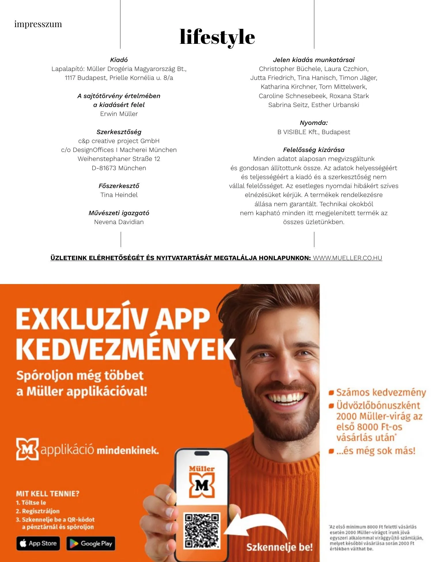 Müller akciós újság Lifestyle 04.01–04.01 – 50. oldal