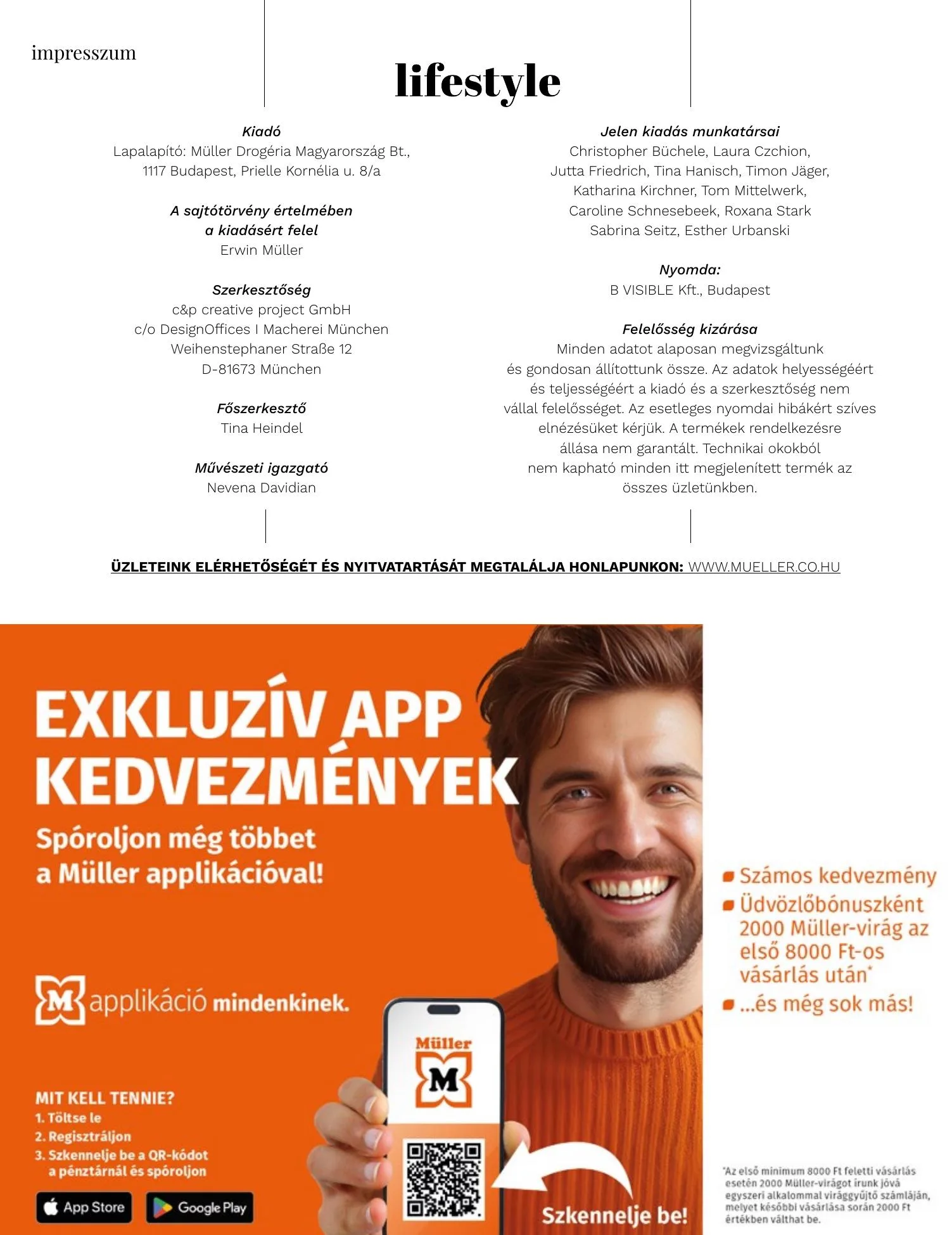 Müller akciós újság Lifestyle 06.01–06.01 – 50. oldal