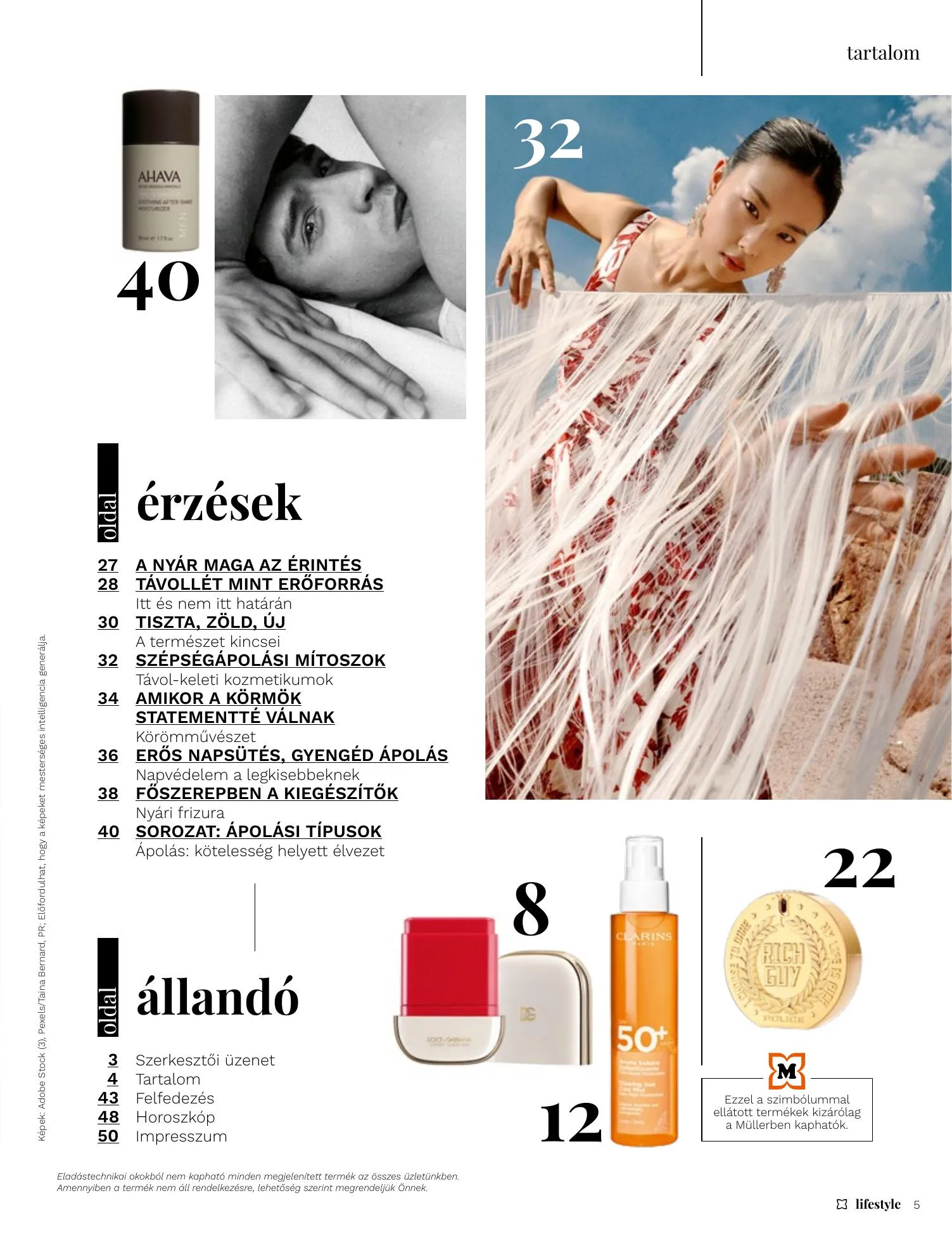 Müller akciós újság Lifestyle 08.01–08.01 – 5. oldal