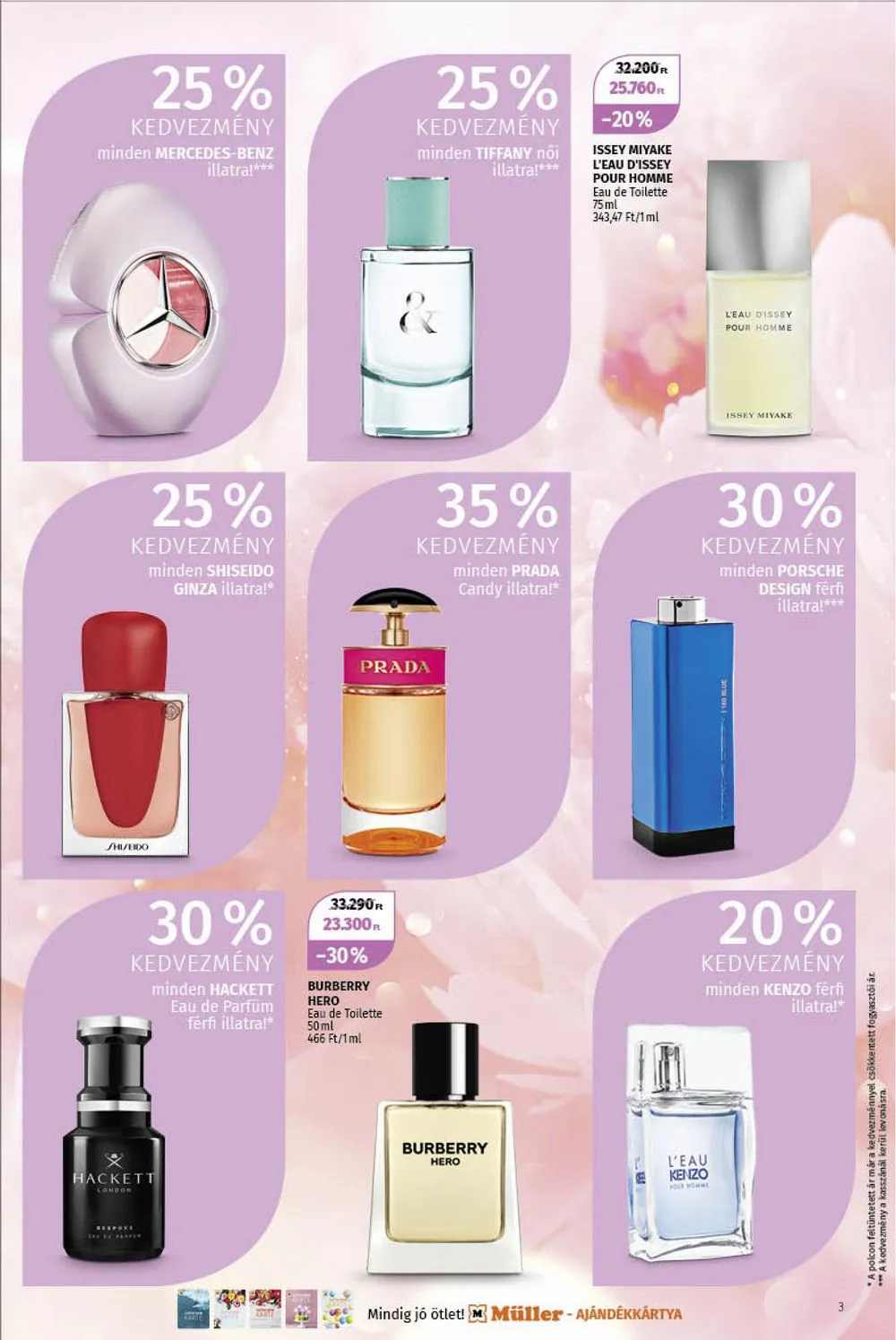 Müller akciós újság Parfum 09.04–09.17 – 3. oldal