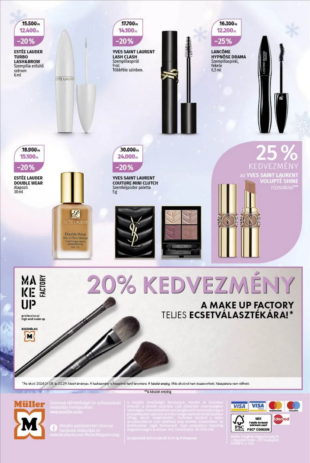 Müller akciós újság Parfumeria 01.08–01.21 – 4. oldal