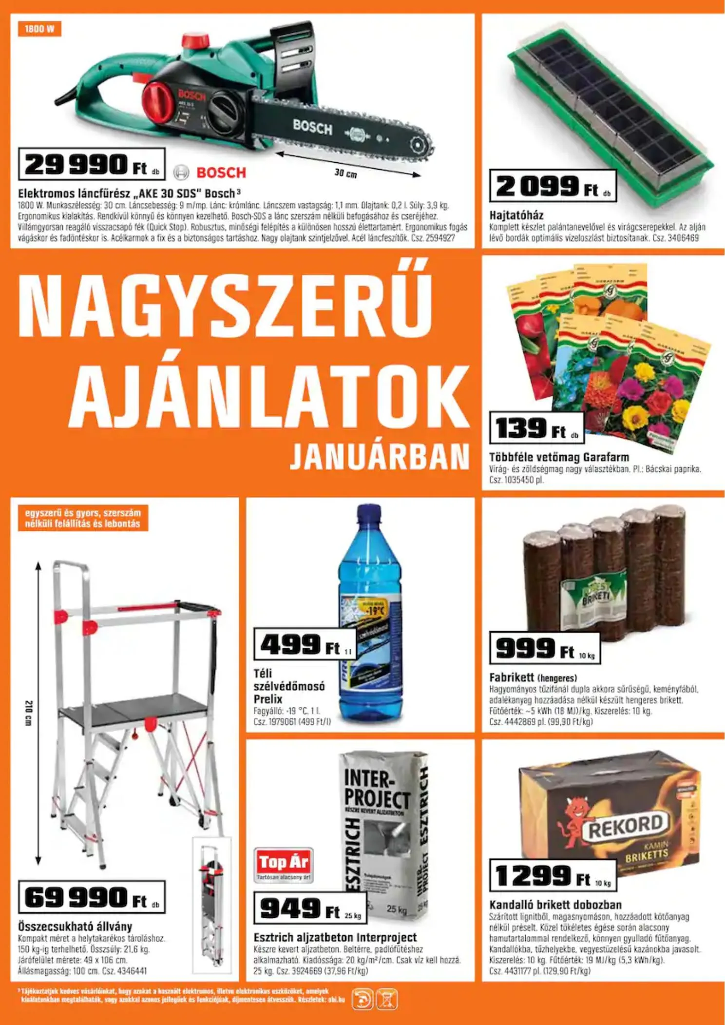 OBI akciós újság 01.13–01.24 – 11. oldal