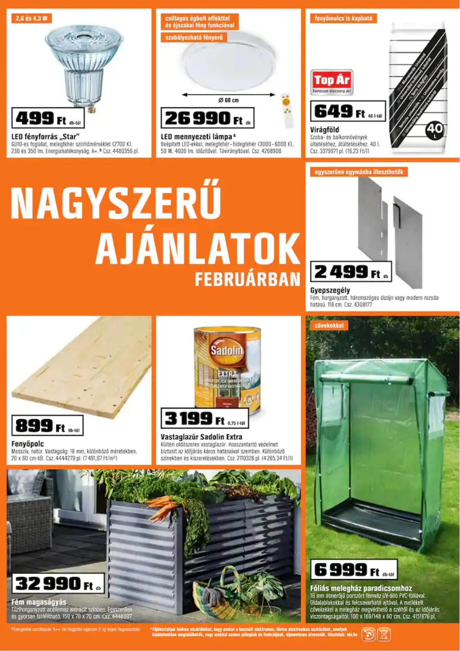 OBI akciós újság 02.10–02.21 – 11. oldal