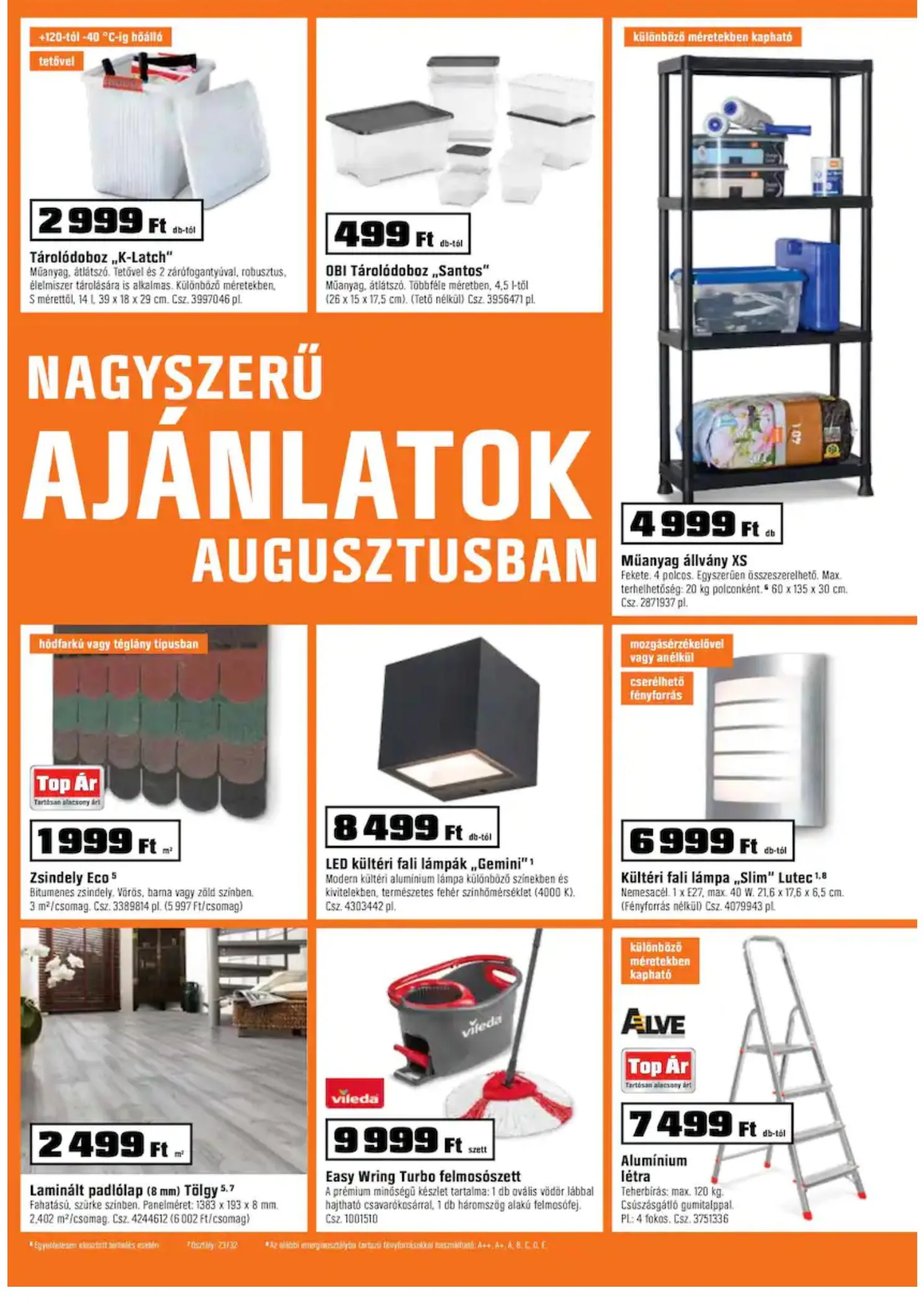 OBI akciós újság 08.11–08.22 – 11. oldal