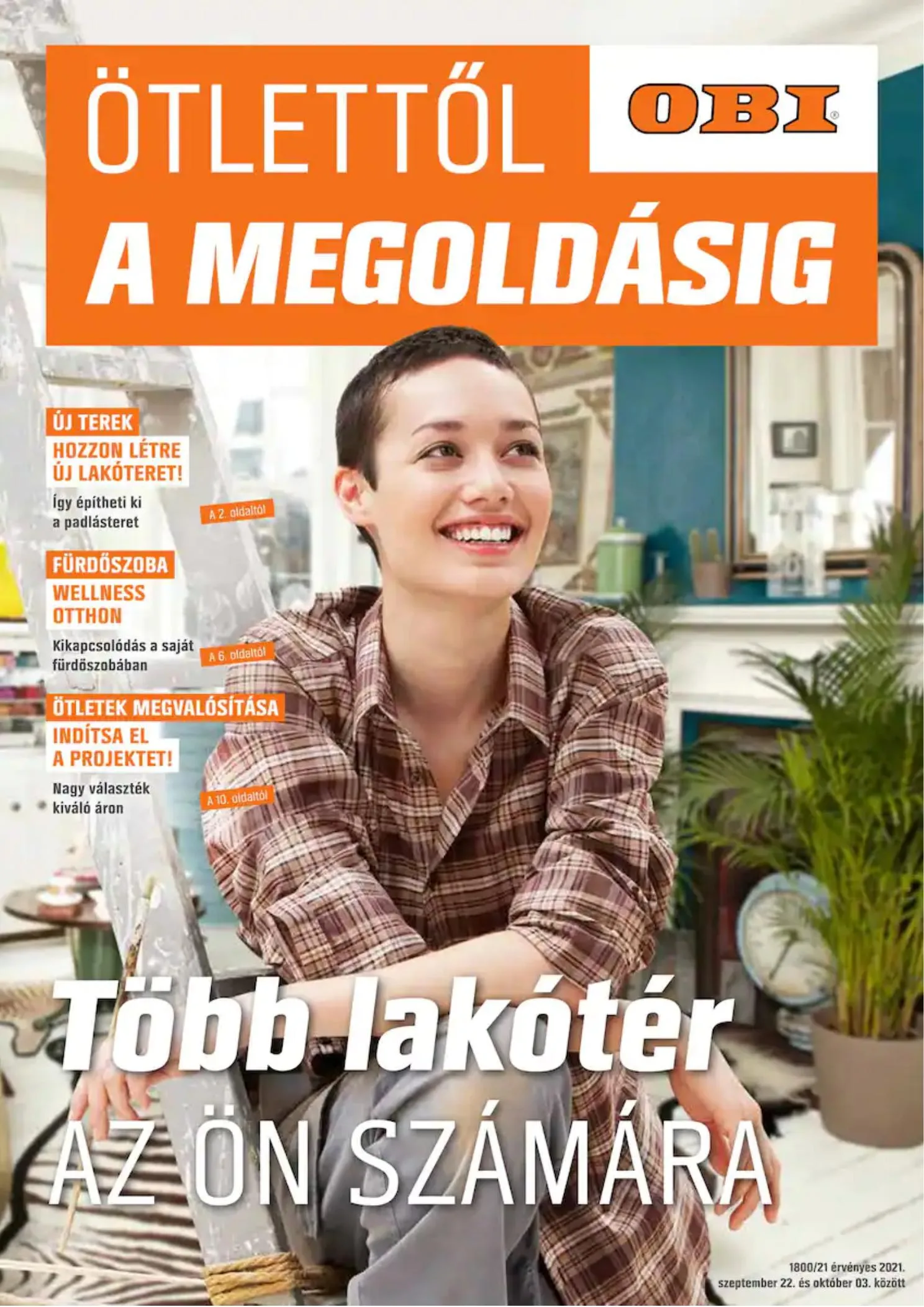 OBI akciós újság 09.22–10.03