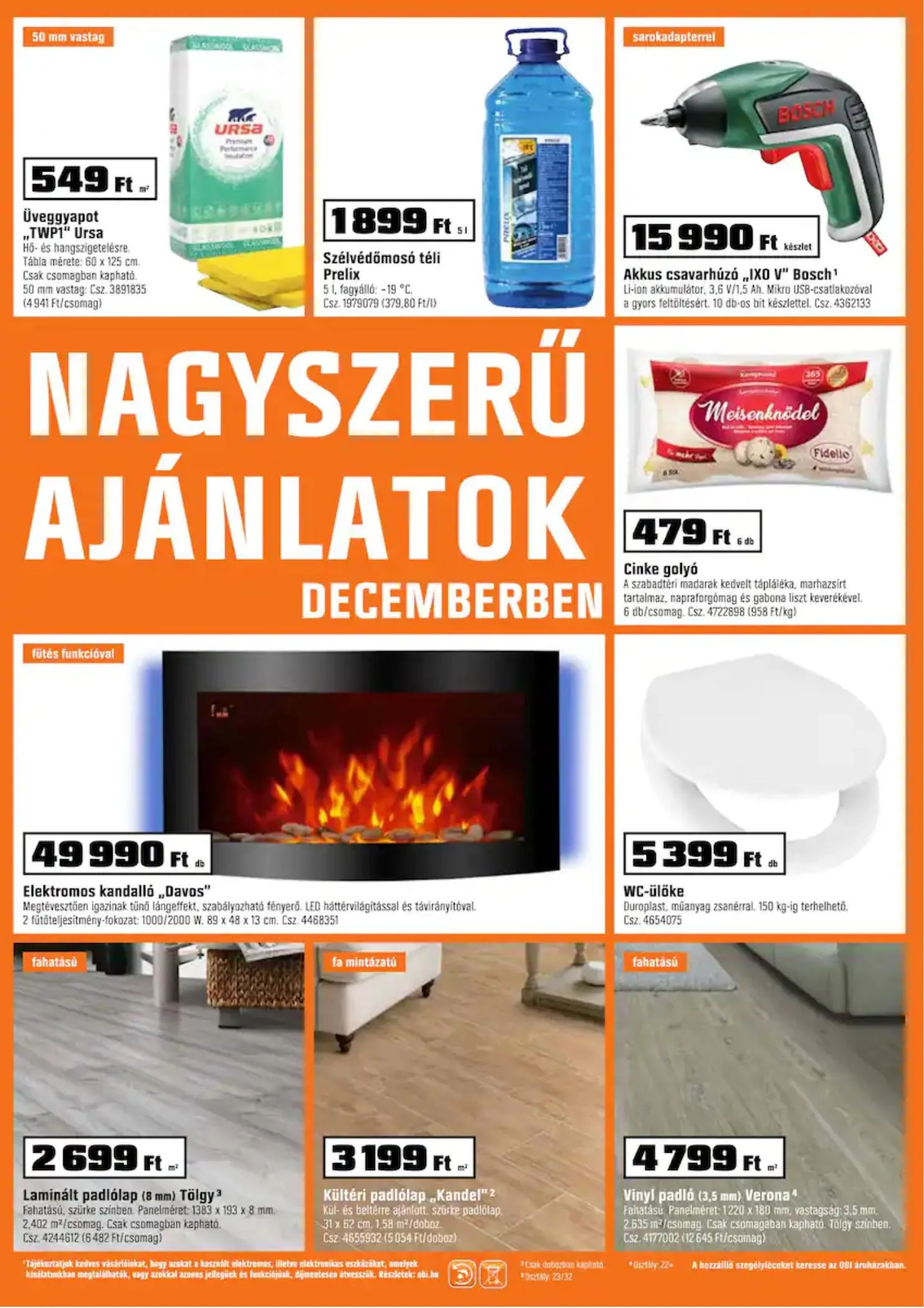 OBI akciós újság 12.01–12.24 – 19. oldal